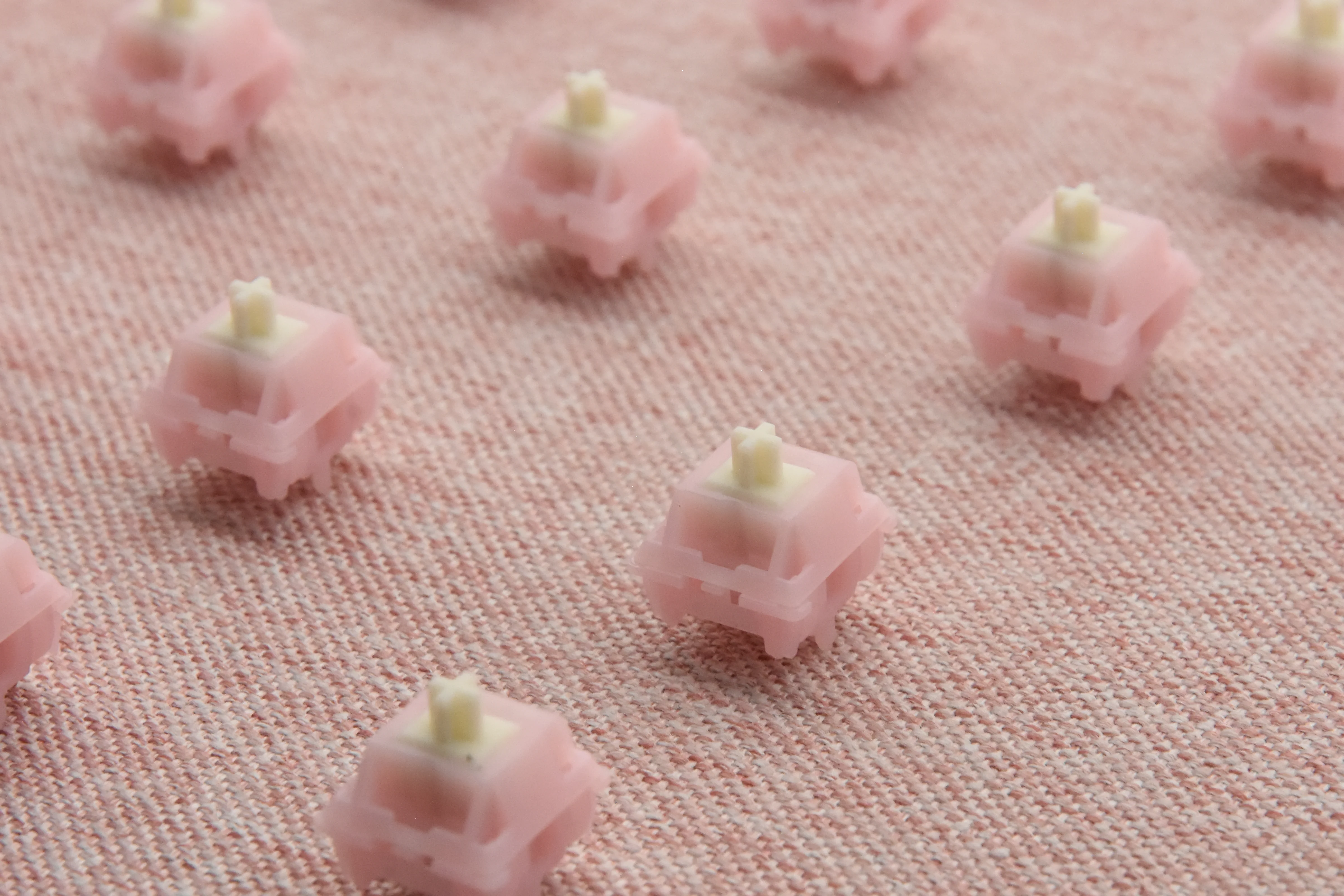 MMD PRINCESS SILENT PINK LINEAR SWITCH FACTORY LUBED (10PCS) - Image 13
