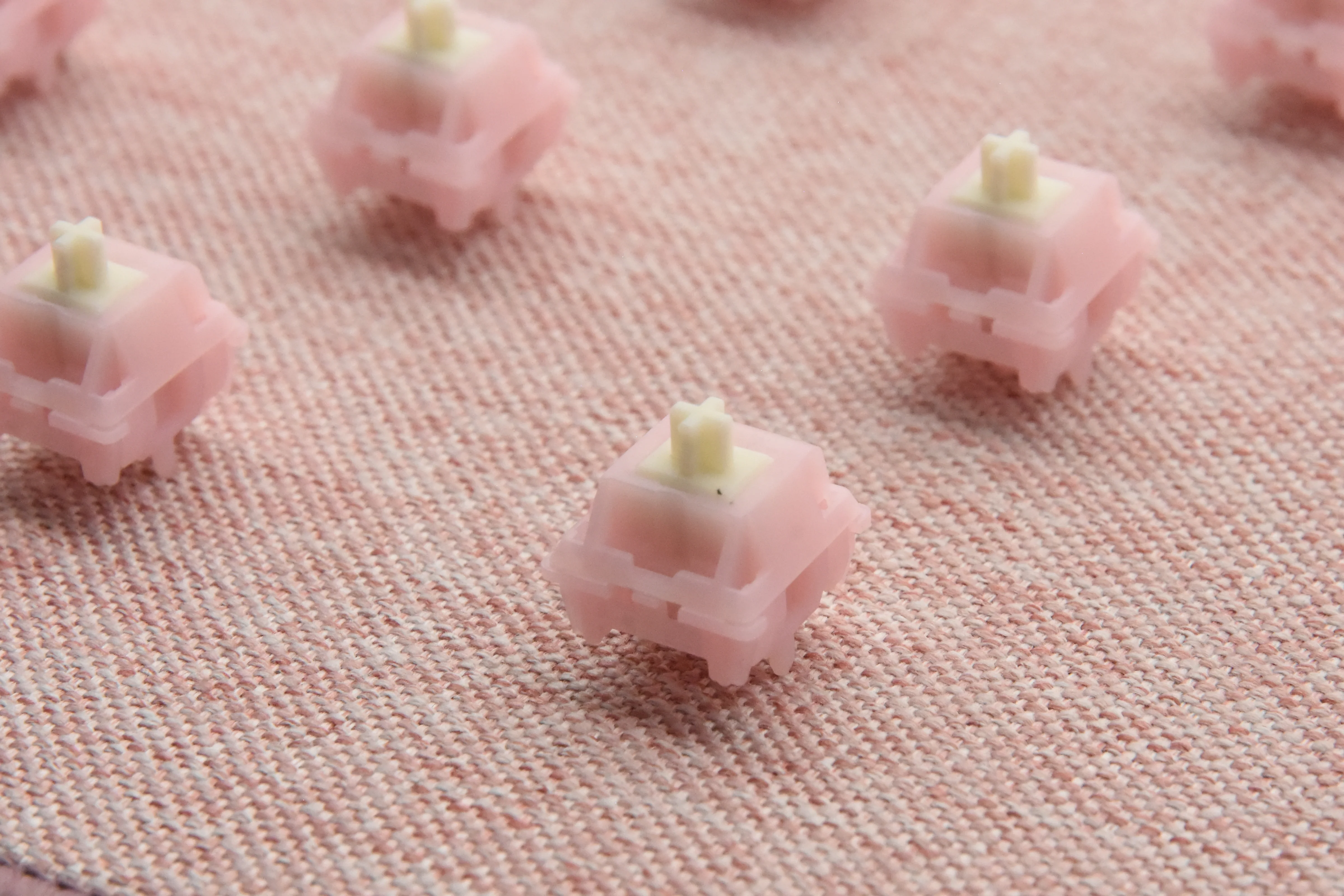 MMD PRINCESS SILENT PINK LINEAR SWITCH FACTORY LUBED (10PCS) - Image 14