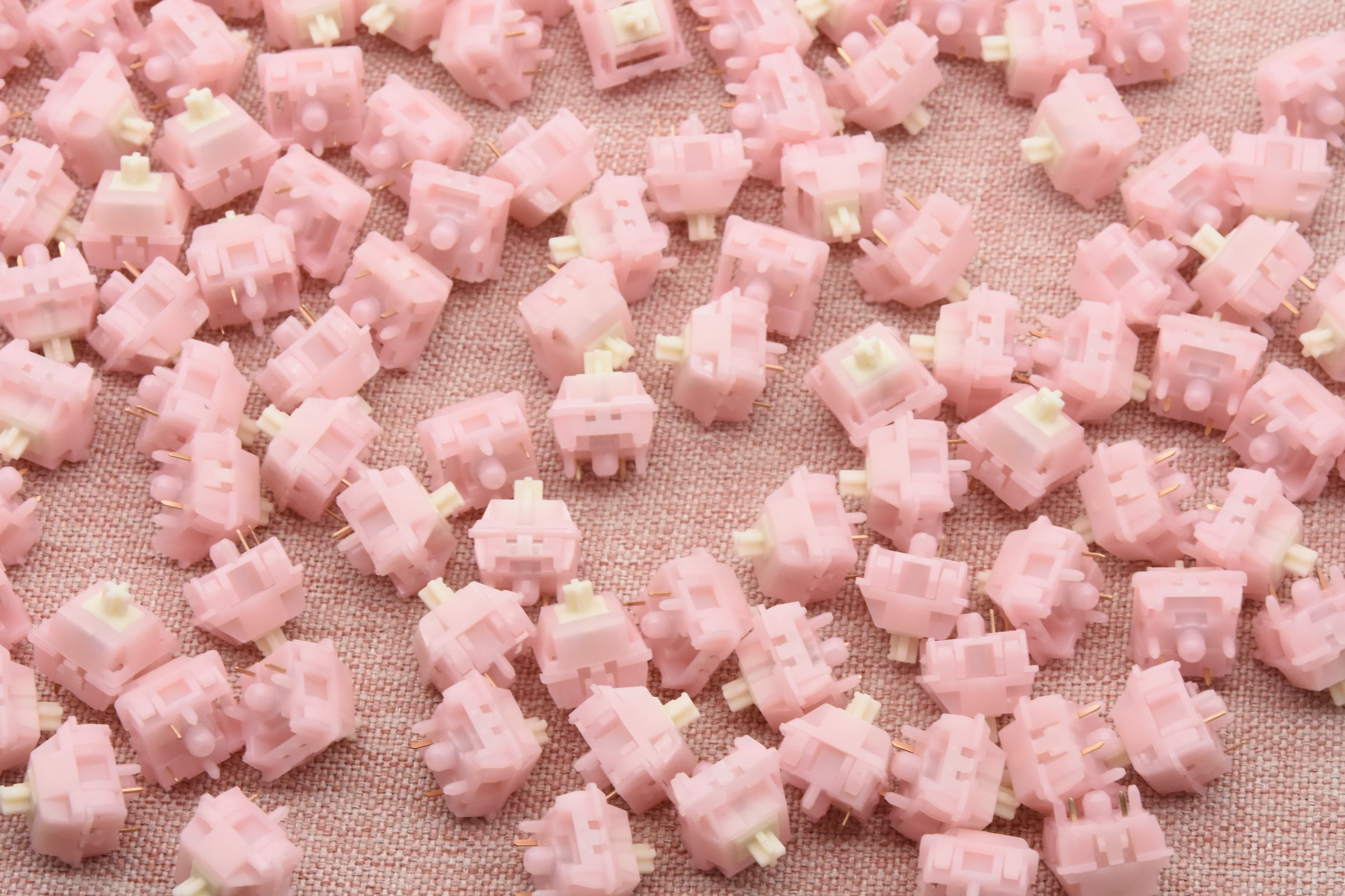 MMD PRINCESS SILENT PINK LINEAR SWITCH FACTORY LUBED (10PCS) - Image 5