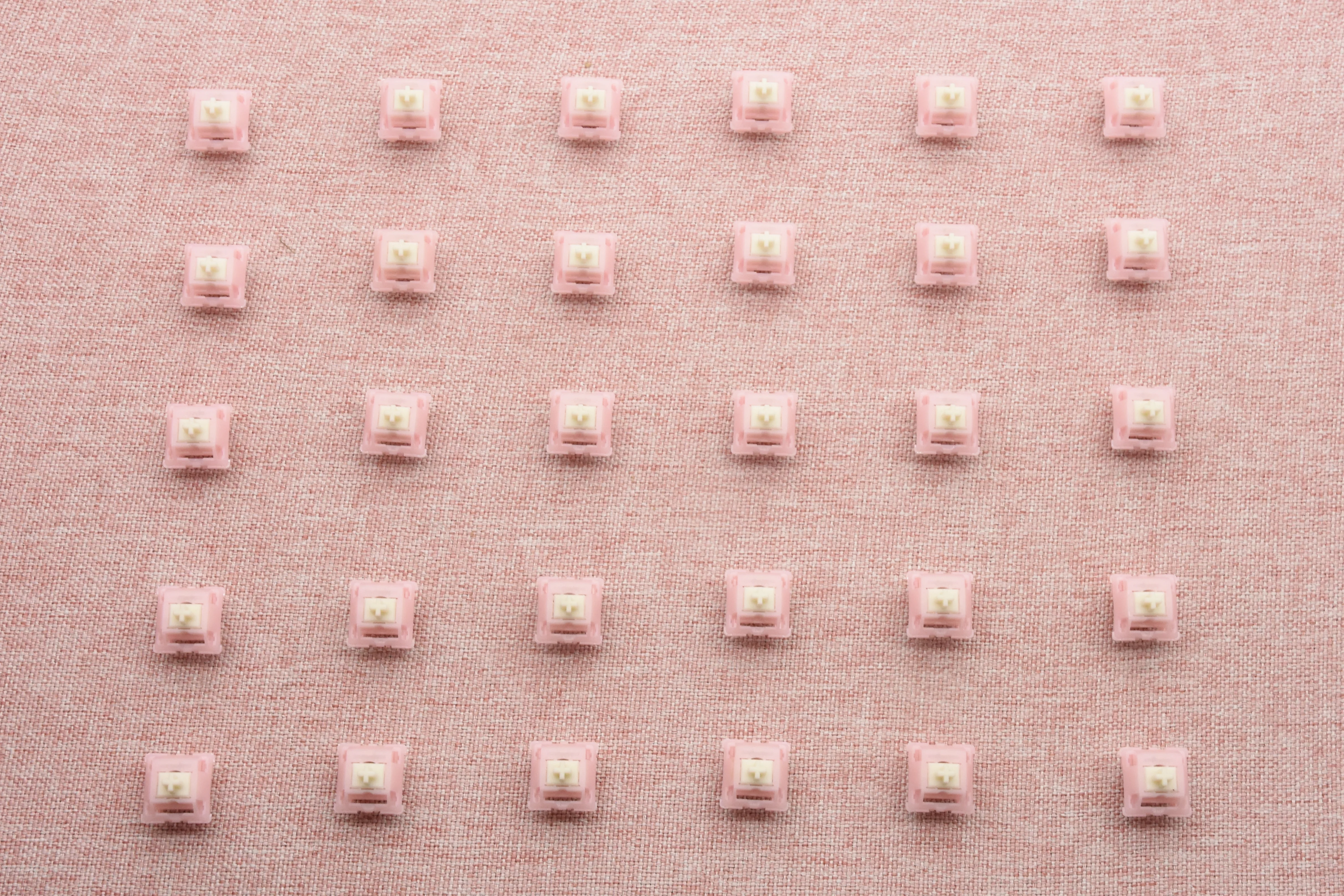 MMD PRINCESS SILENT PINK LINEAR SWITCH FACTORY LUBED (10PCS) - Image 7