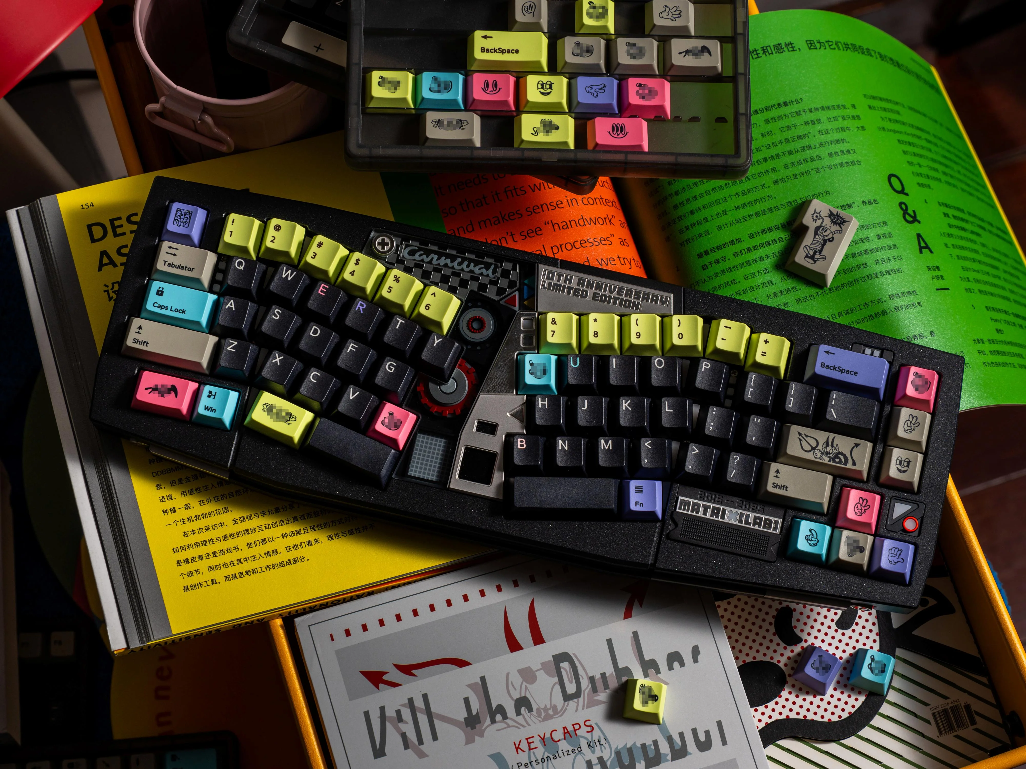 MONSTER KILL THE RUBBER PBT Keycap Set - Image 2