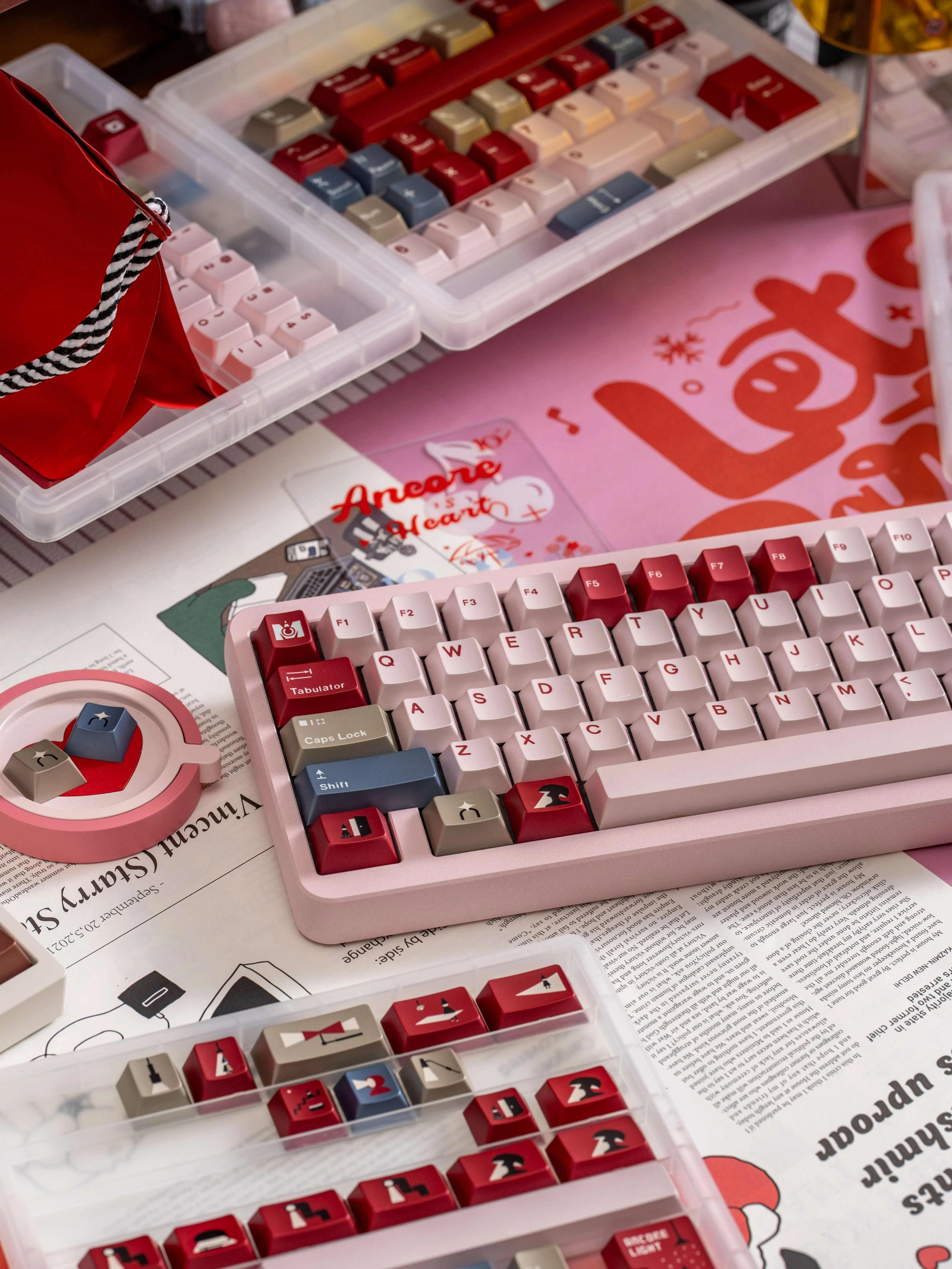 MONSTER LAB Ancore's Light PBT Keycap Set - Image 5