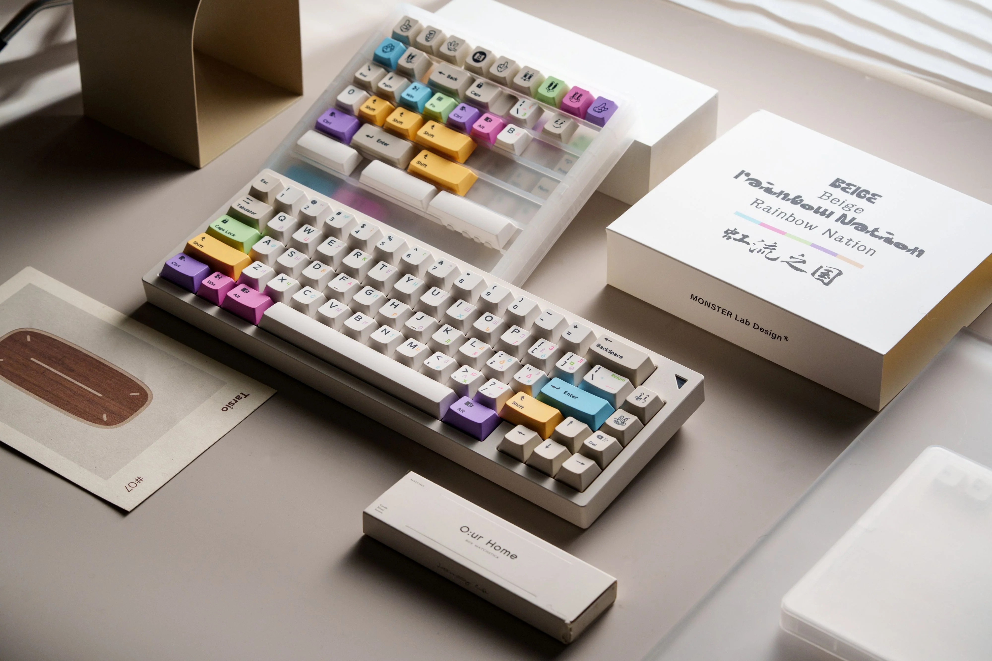 MONSTER LAB The Rainbow Nation PBT Keycap Set - Image 7