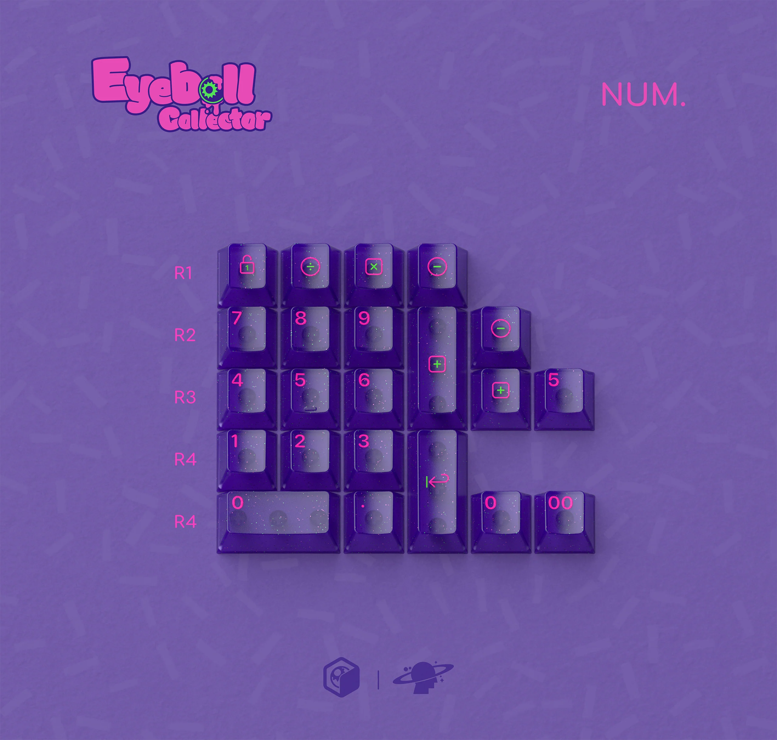 MW Eyeball Collector ABS Keycap Set (Instock) - Image 5