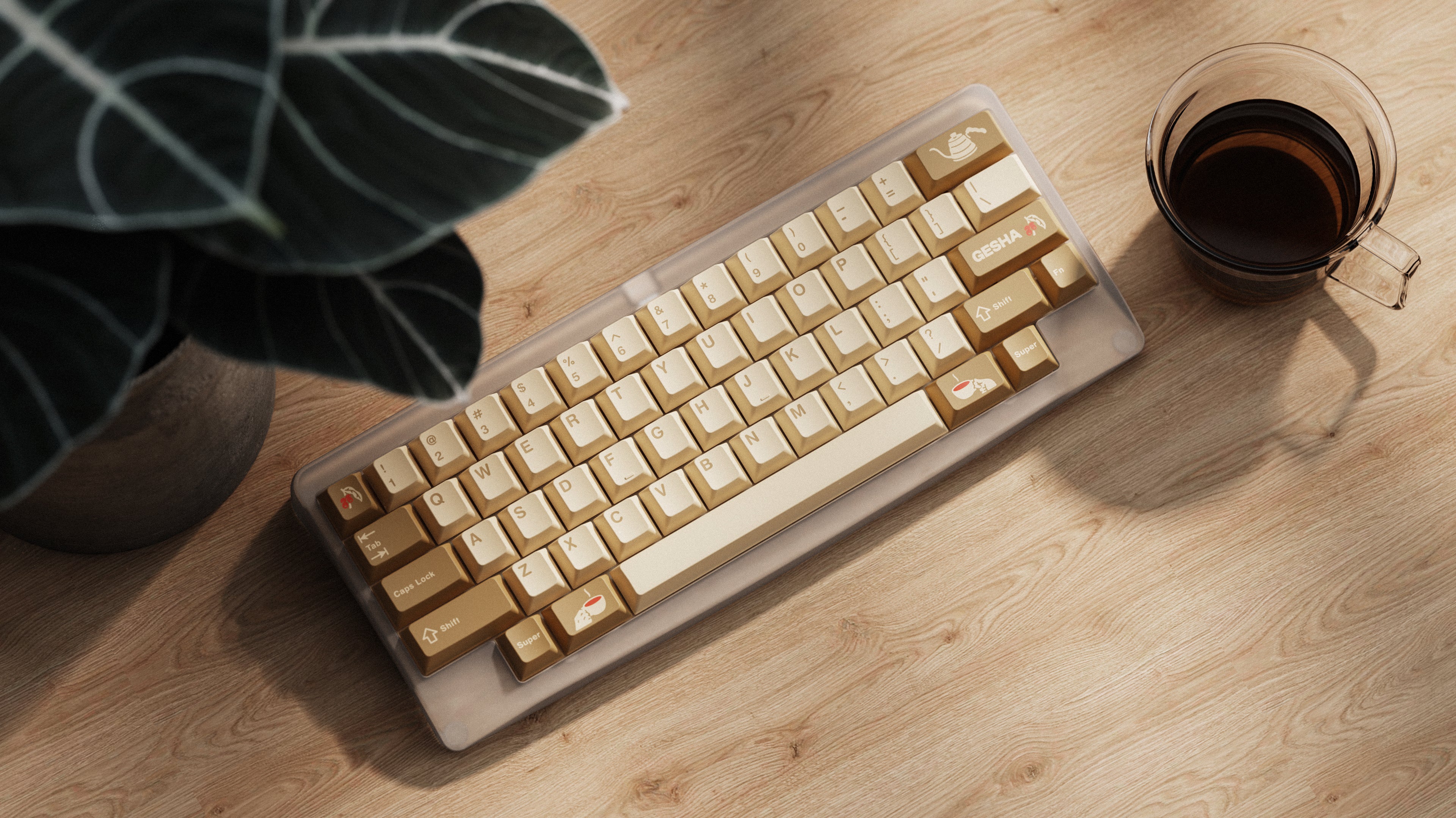 MW Gesha ABS Double Shot Keycap Set (Instock Extras) - Image 2
