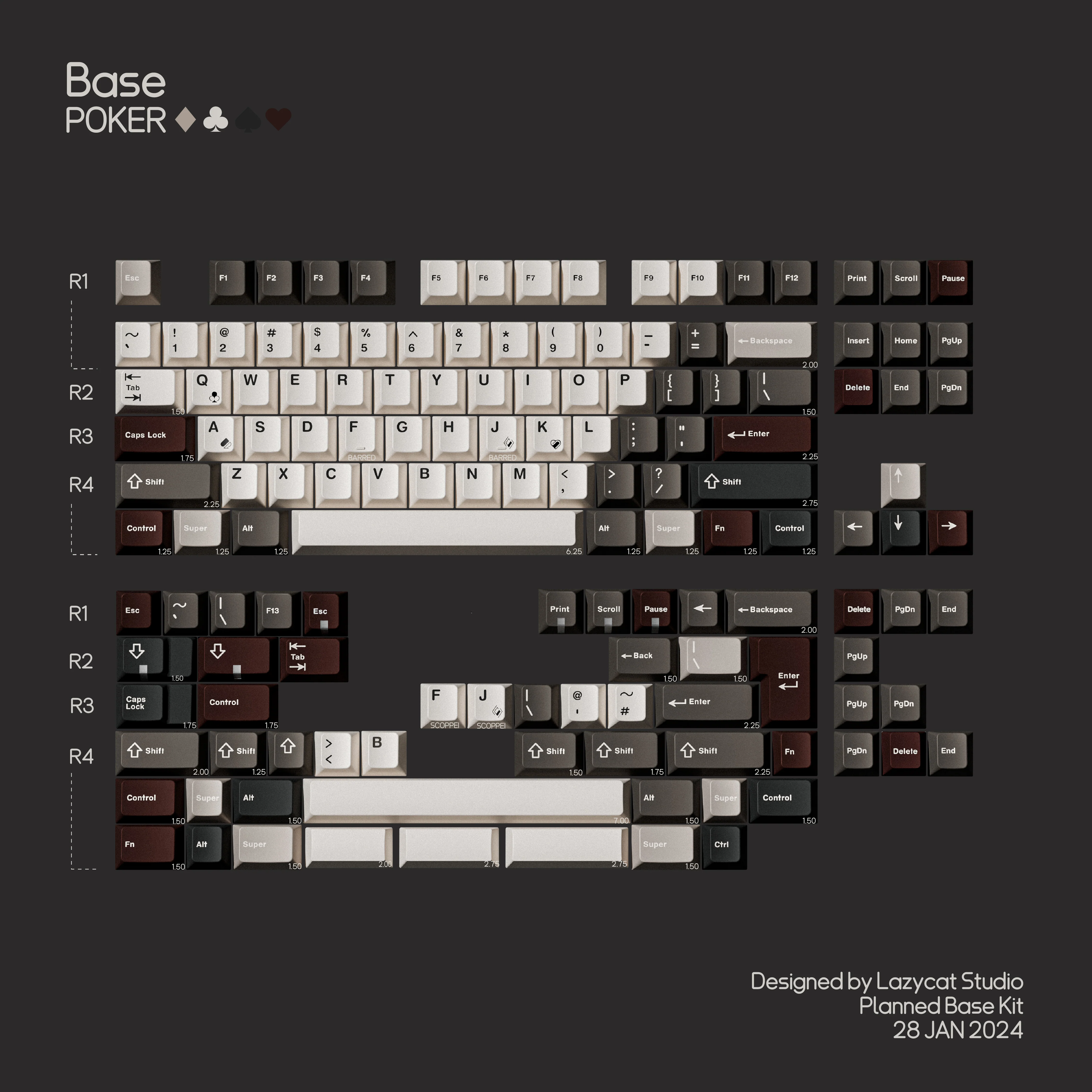 MW POKER PBT DOUBLE-SHOT KEYCAP SET INSTOCK - Image 8