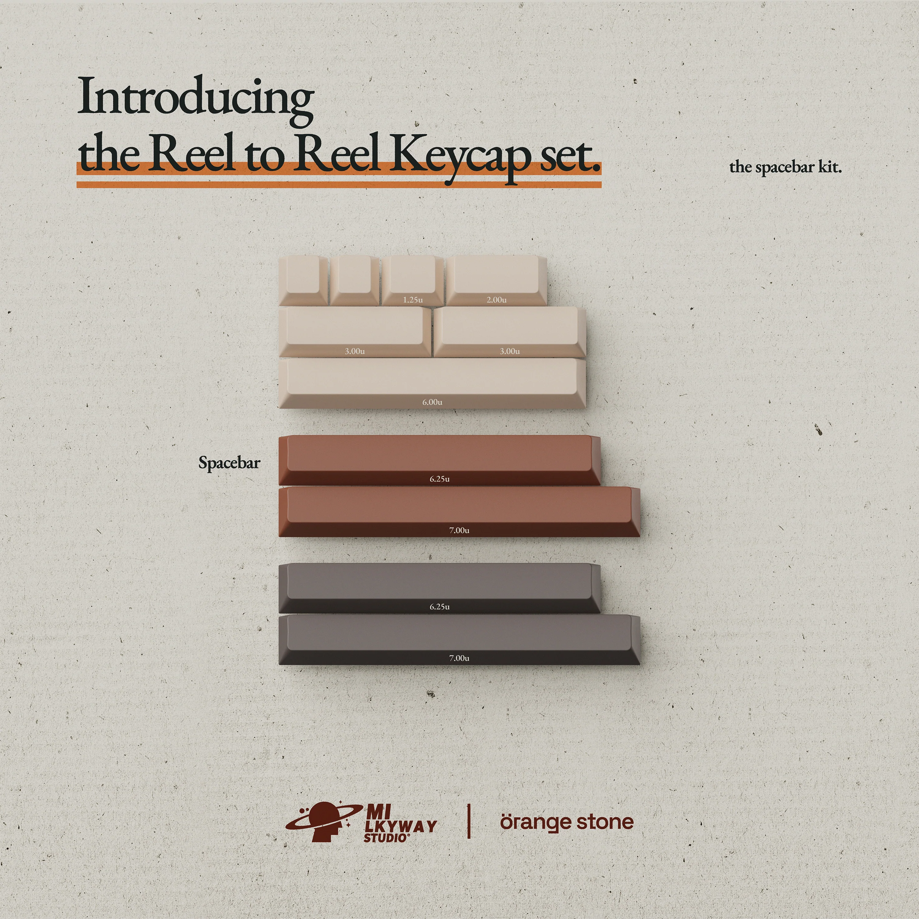 MW Reel To Reel PBT Double-Shot Keycap Set (Instock) - Image 10