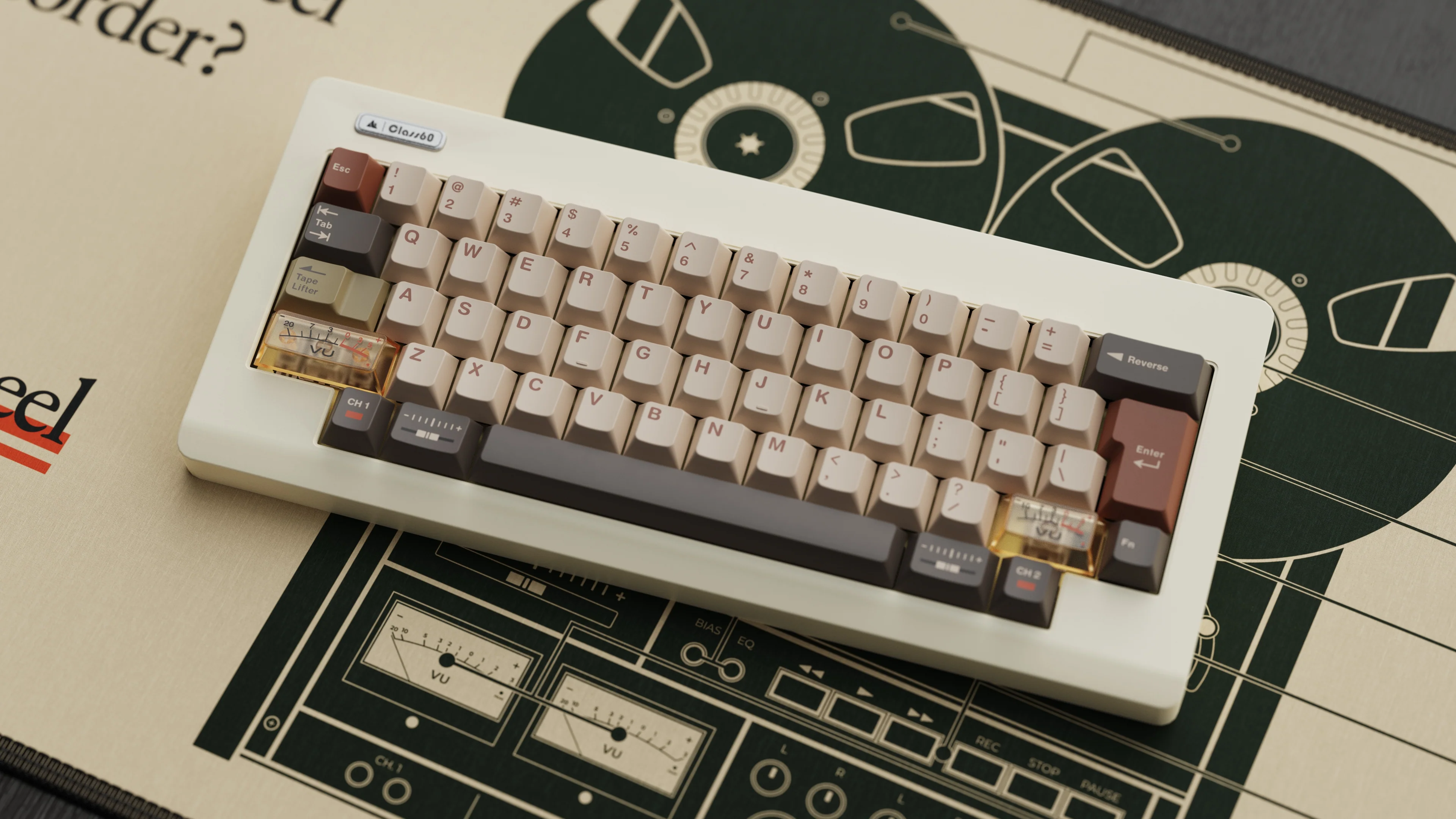 MW Reel To Reel PBT Double-Shot Keycap Set (Instock) - Image 12