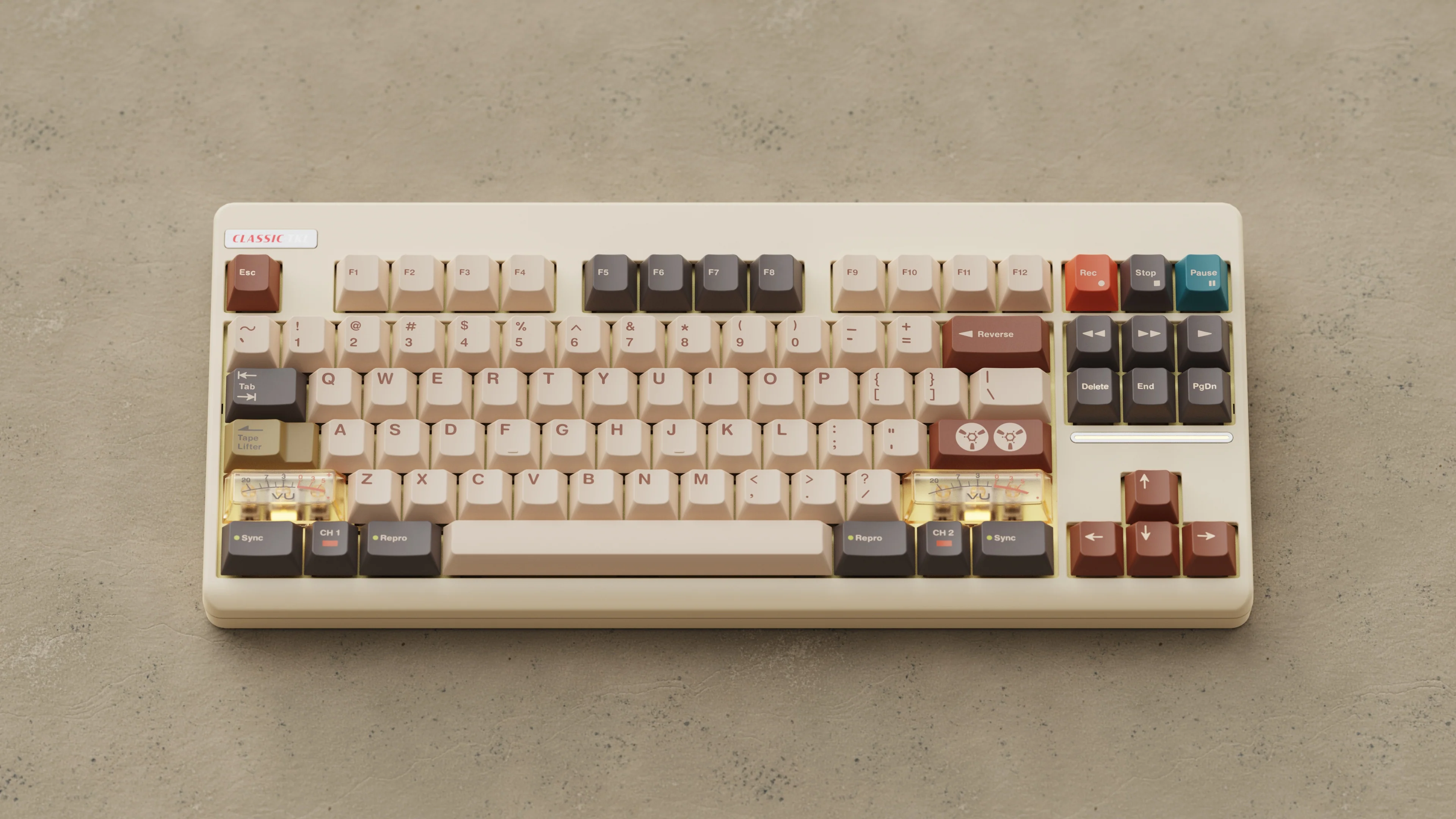 MW Reel To Reel PBT Double-Shot Keycap Set (Instock) - Image 14