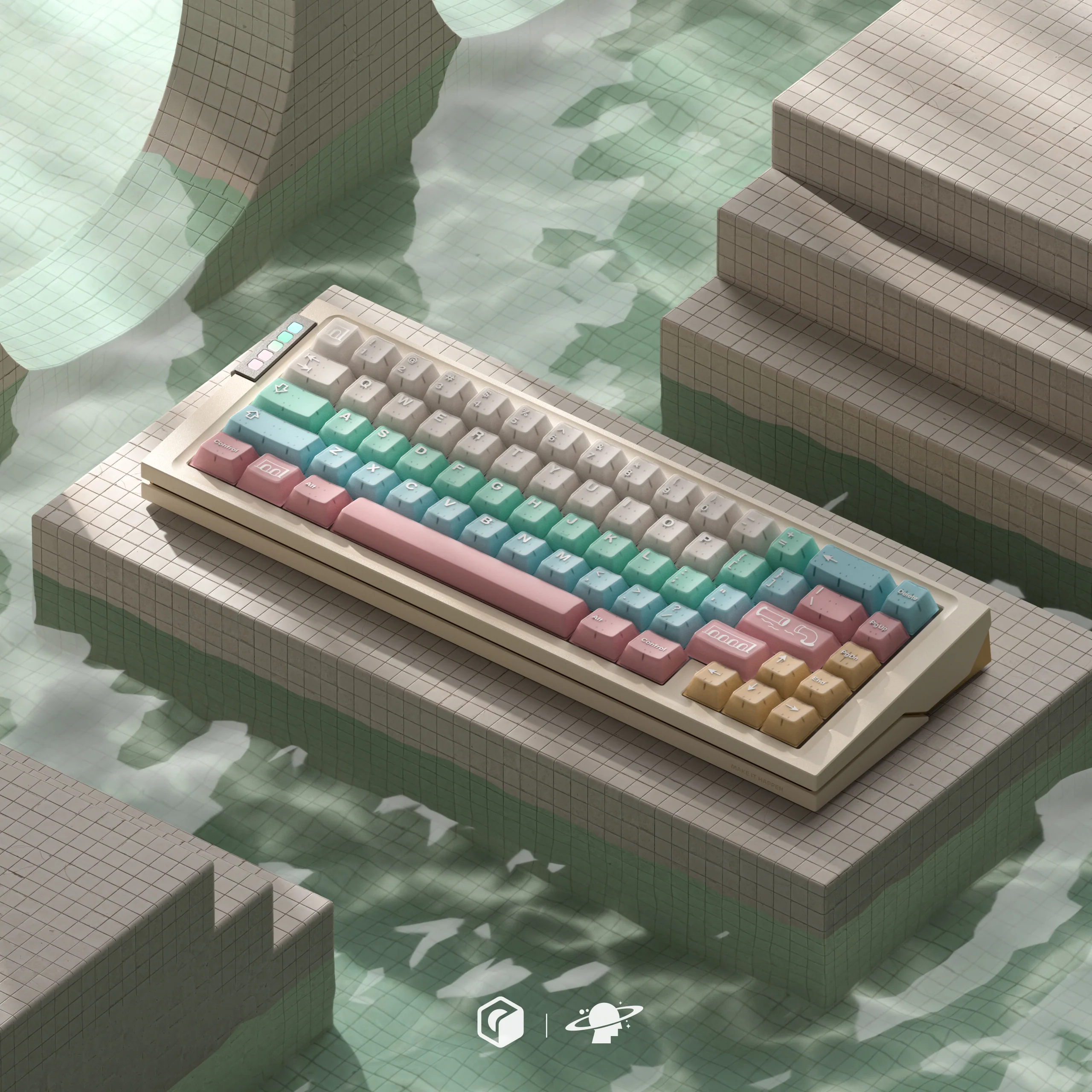 MW UNMANNED PLAYGROUND 無人樂園 PBT DOUBLE-SHOT KEYCAP SET - Image 10