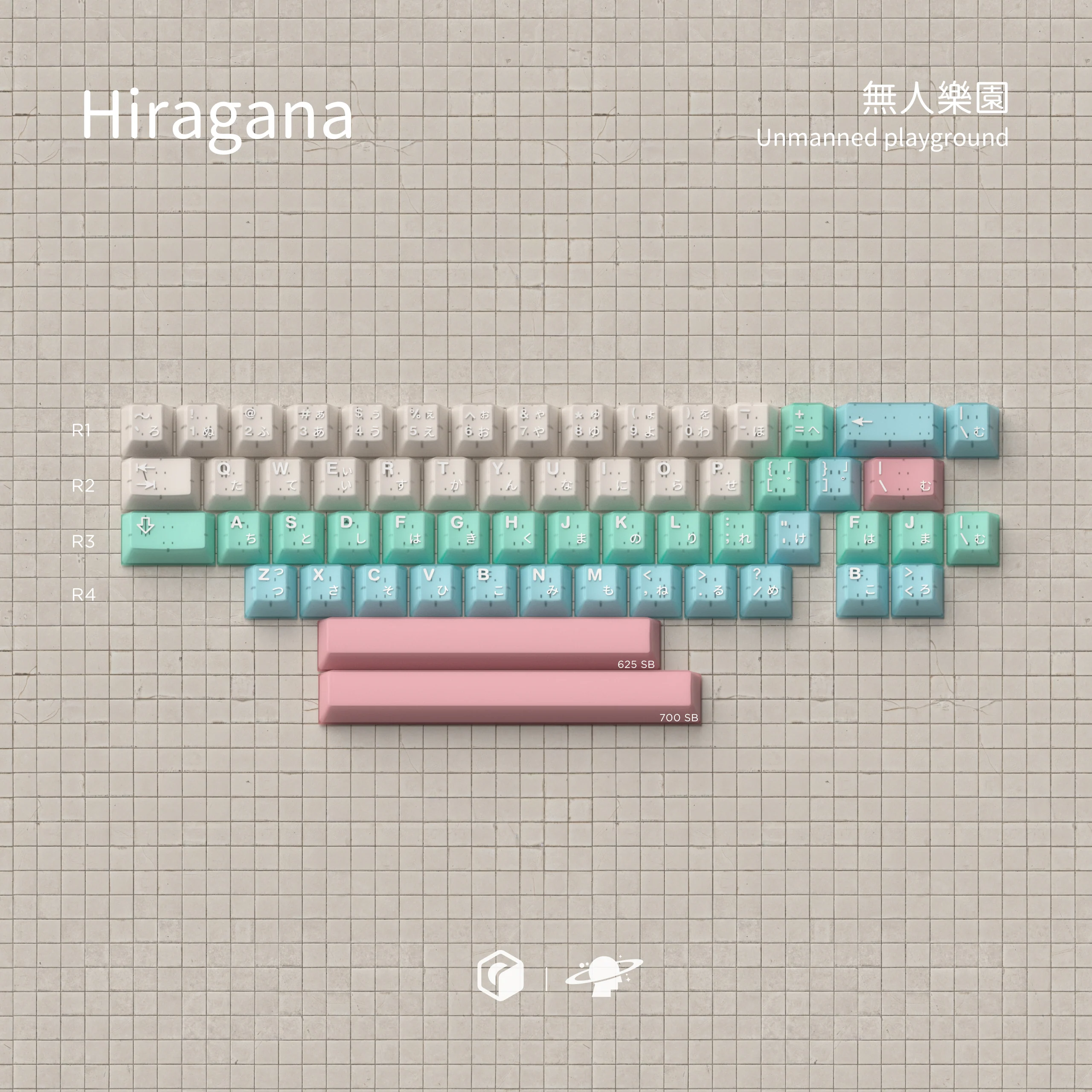 MW UNMANNED PLAYGROUND 無人樂園 PBT DOUBLE-SHOT KEYCAP SET - Image 13
