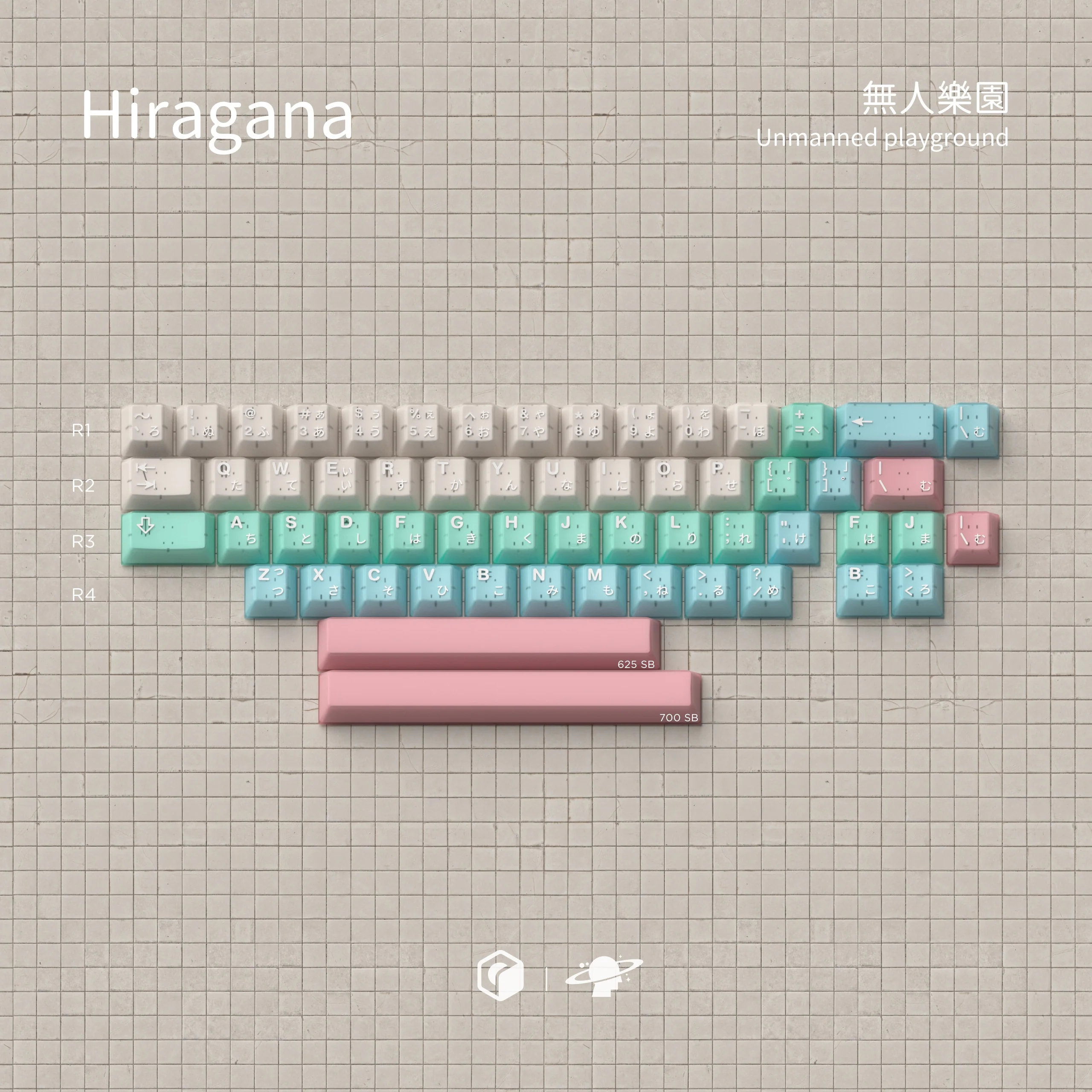MW UNMANNED PLAYGROUND 無人樂園 PBT DOUBLE-SHOT KEYCAP SET - Image 21