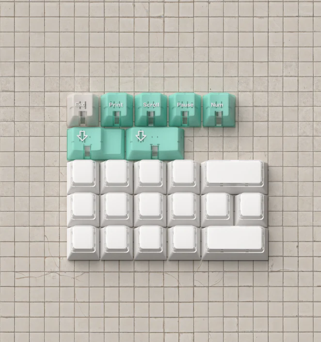 MW UNMANNED PLAYGROUND 無人樂園 PBT DOUBLE-SHOT KEYCAP SET - Image 23