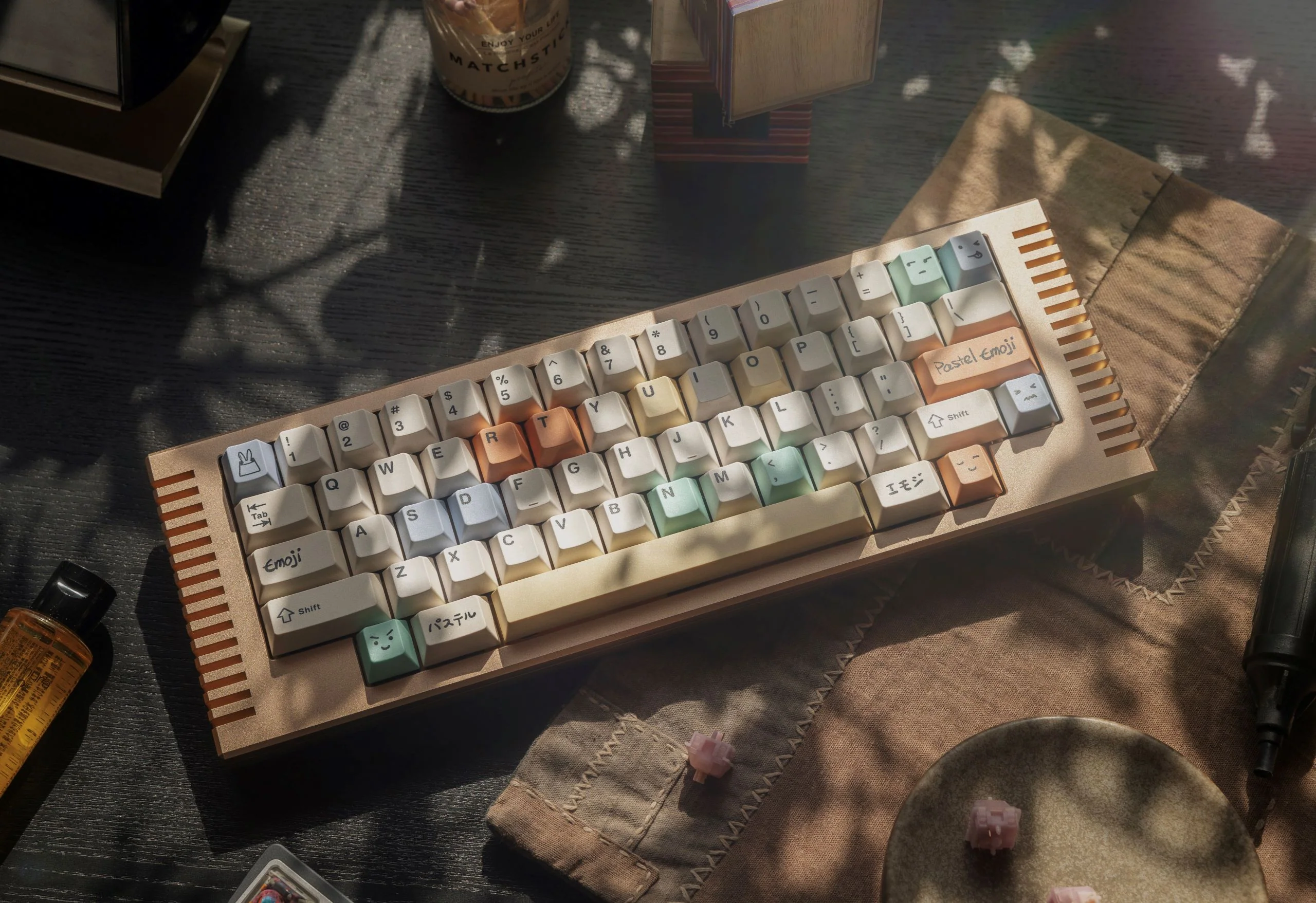 ONEKEY X TUT BUBBLE TEA CHERRY PROFILE KEYCAPS SET - Image 15