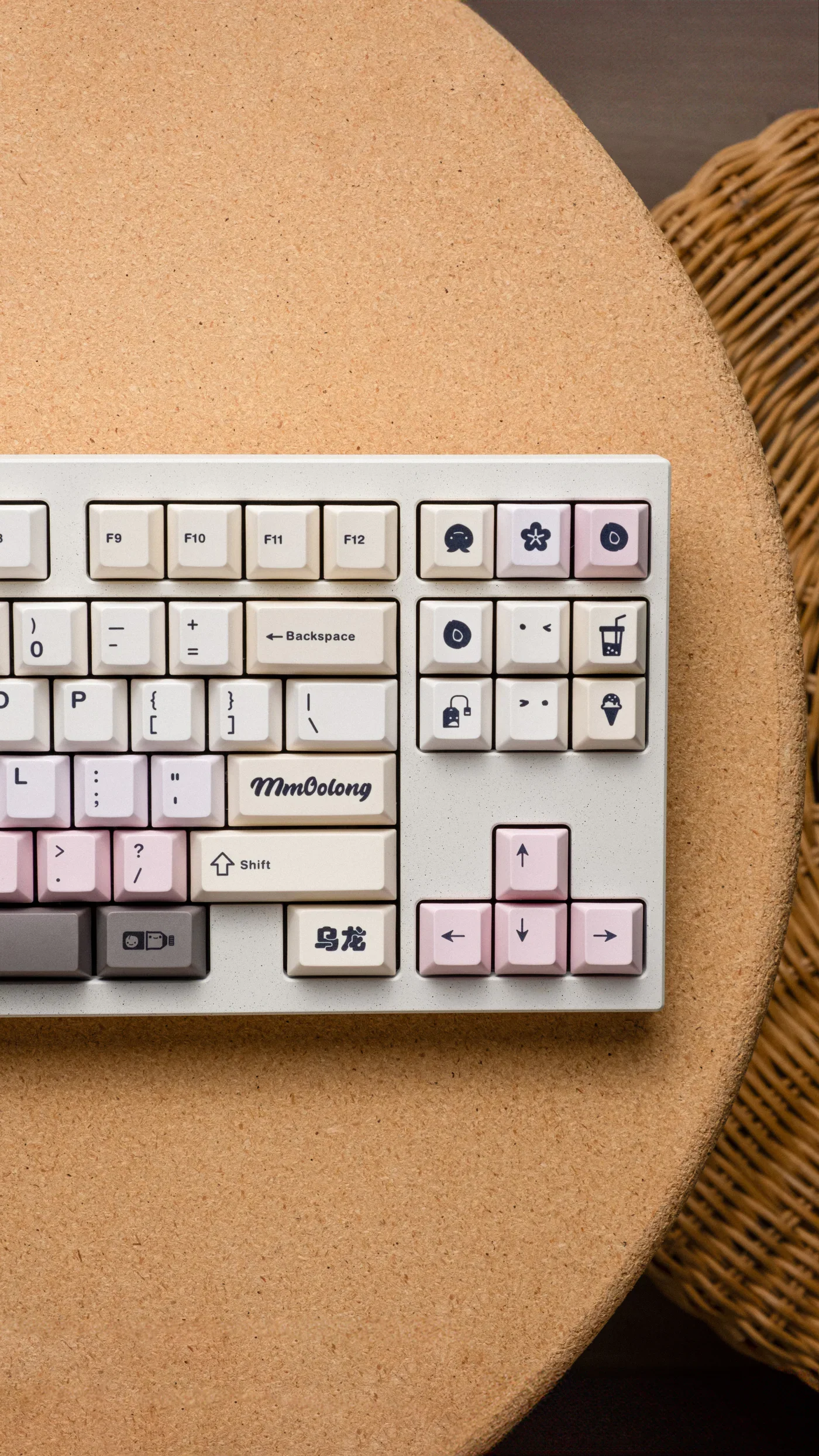 ONEKEY X TUT BUBBLE TEA CHERRY PROFILE KEYCAPS SET - Image 9