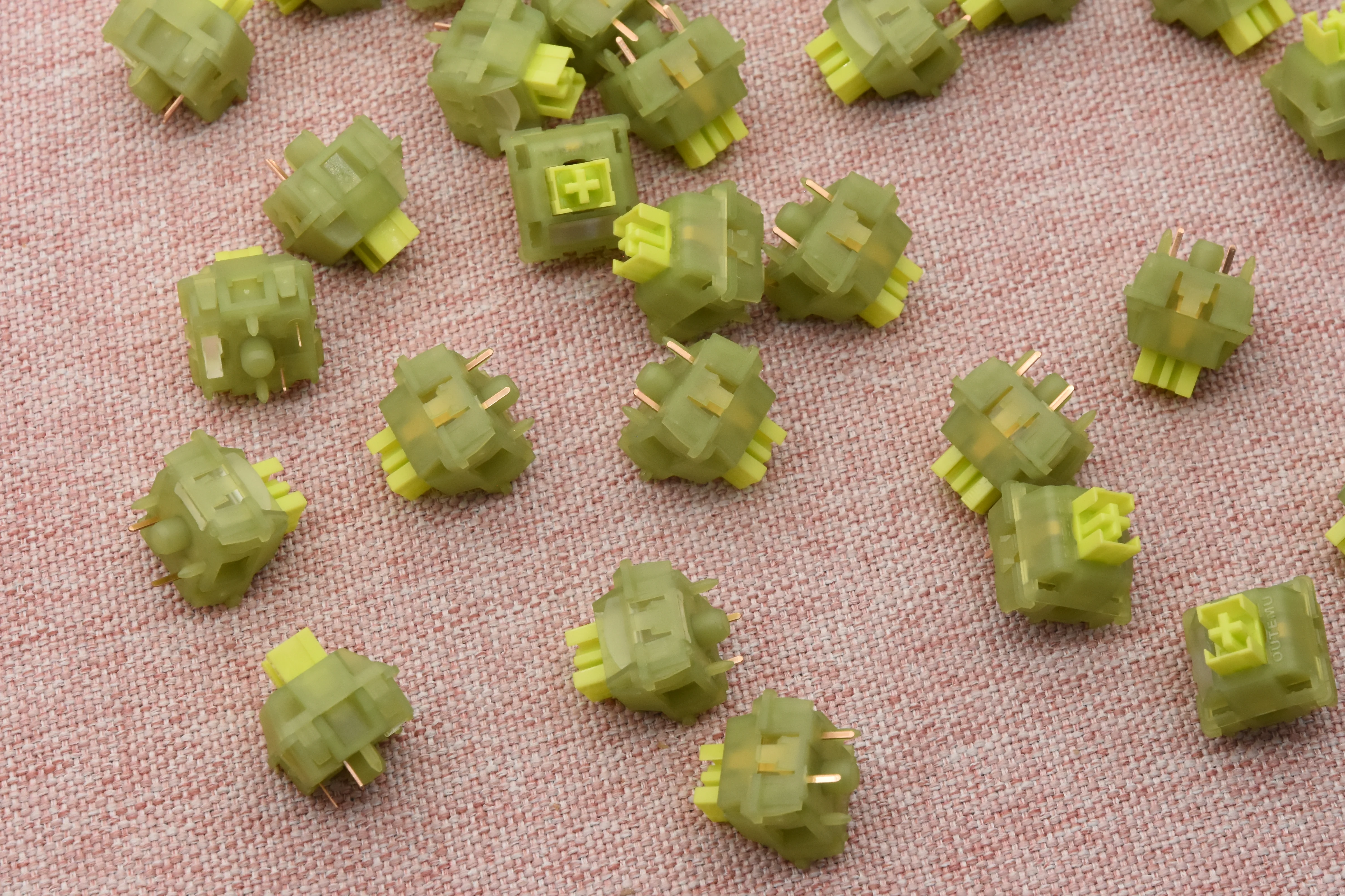 OUTEMU SILENT LIME V3 TACTILE SWITCH FACTORY LUBED (10PCS) - Image 5