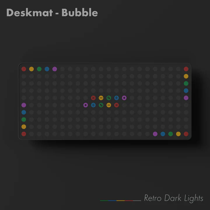 PBTFANS RETRO DARK LIGHTS R2 ABS KEYCAP SET - Image 12