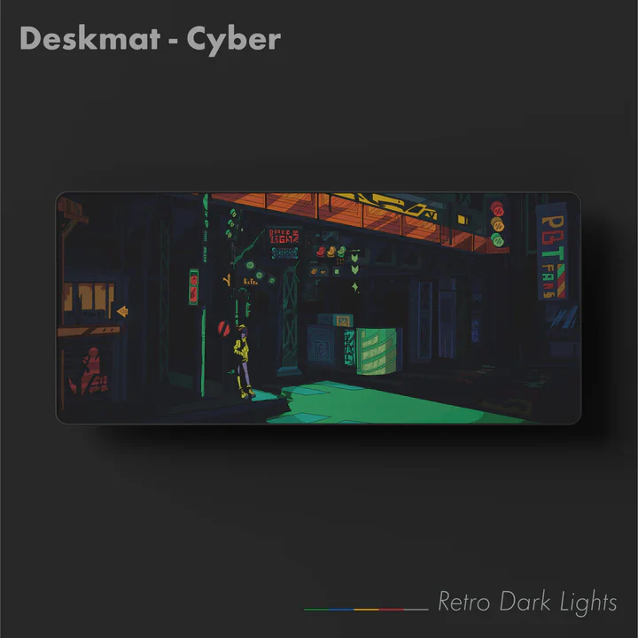PBTFANS RETRO DARK LIGHTS R2 ABS KEYCAP SET - Image 13