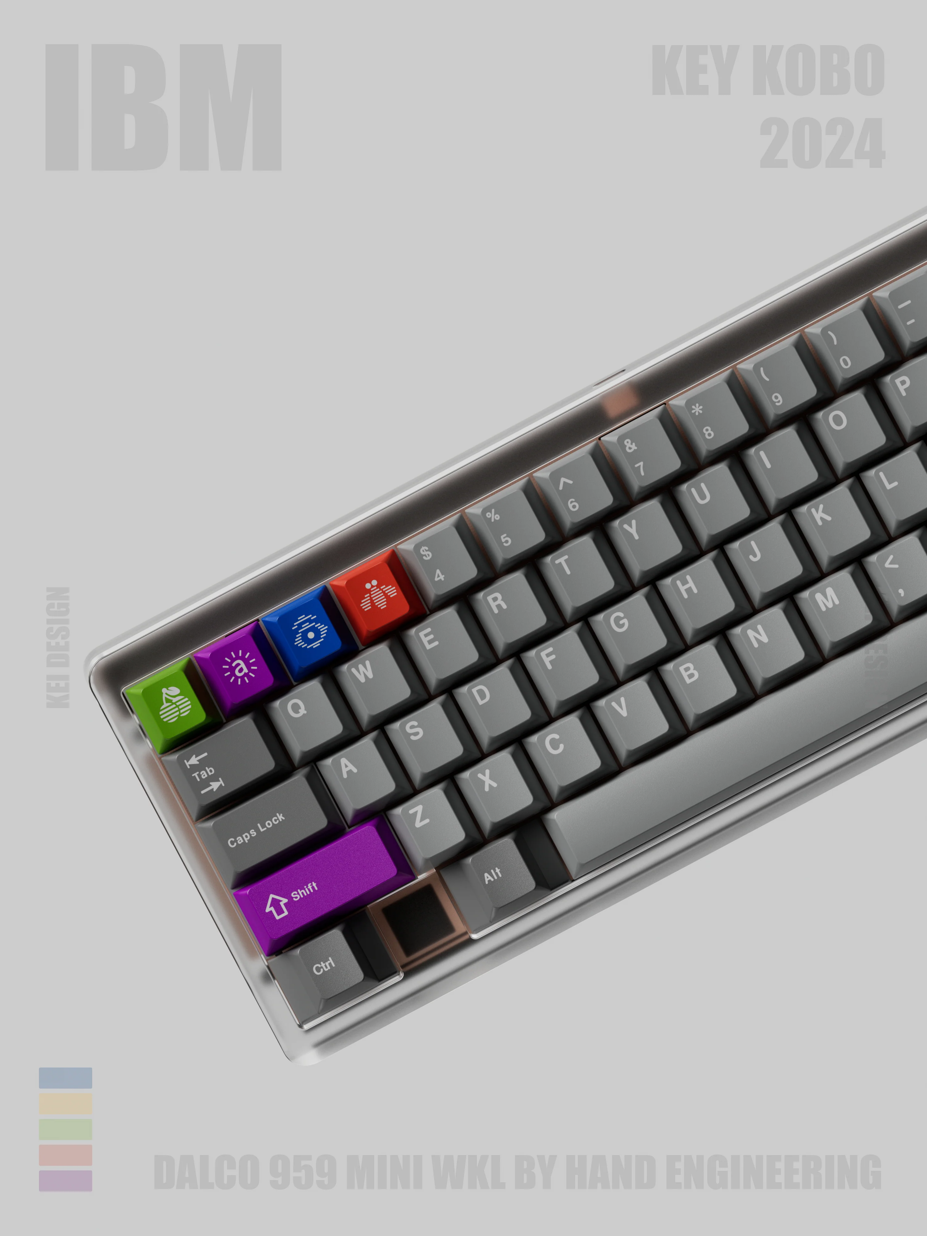 KEYKOBO C.O.L COMPOSITION OF LINES KEYCAP SET - Image 24