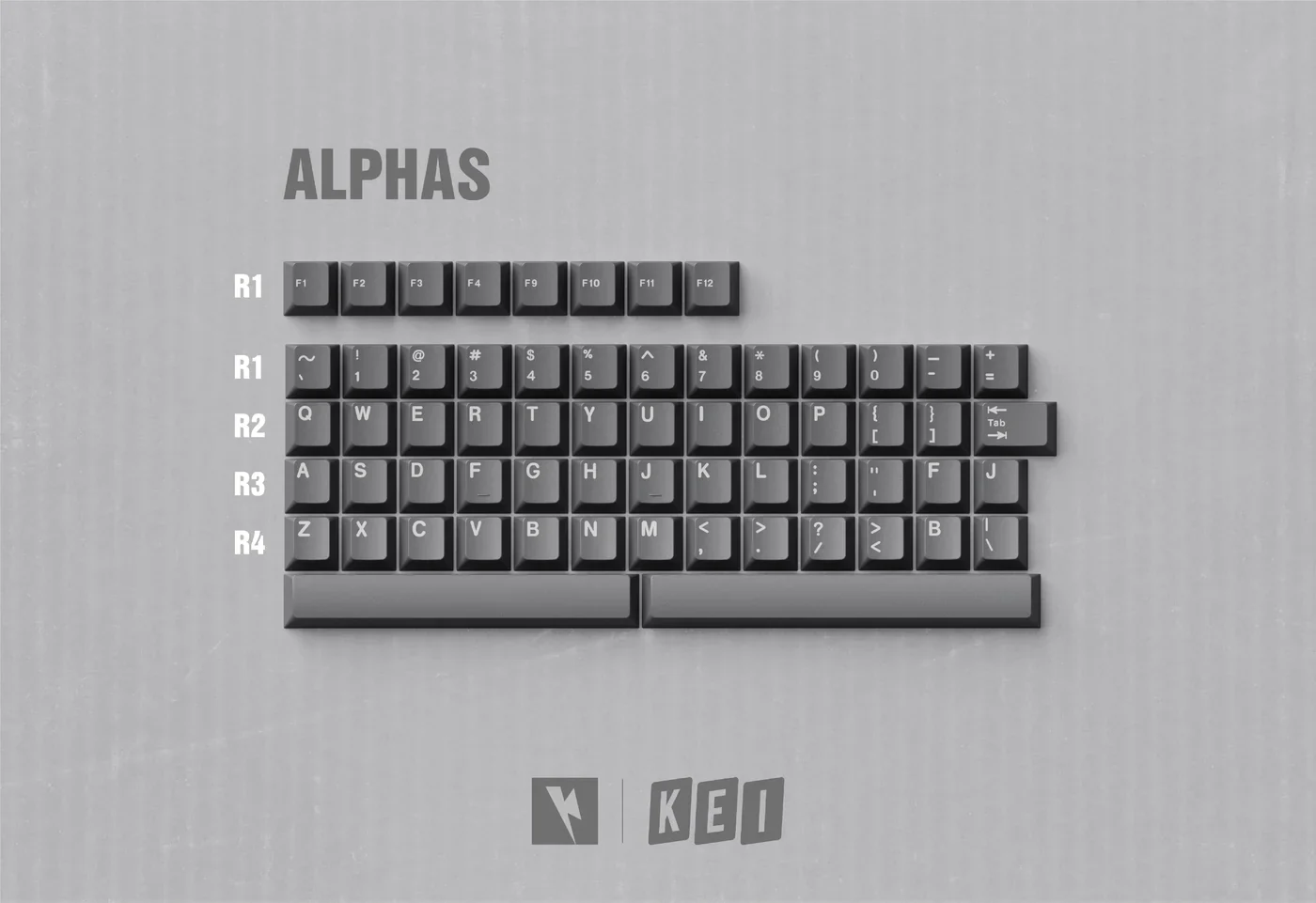 KEYKOBO C.O.L COMPOSITION OF LINES KEYCAP SET - Image 4