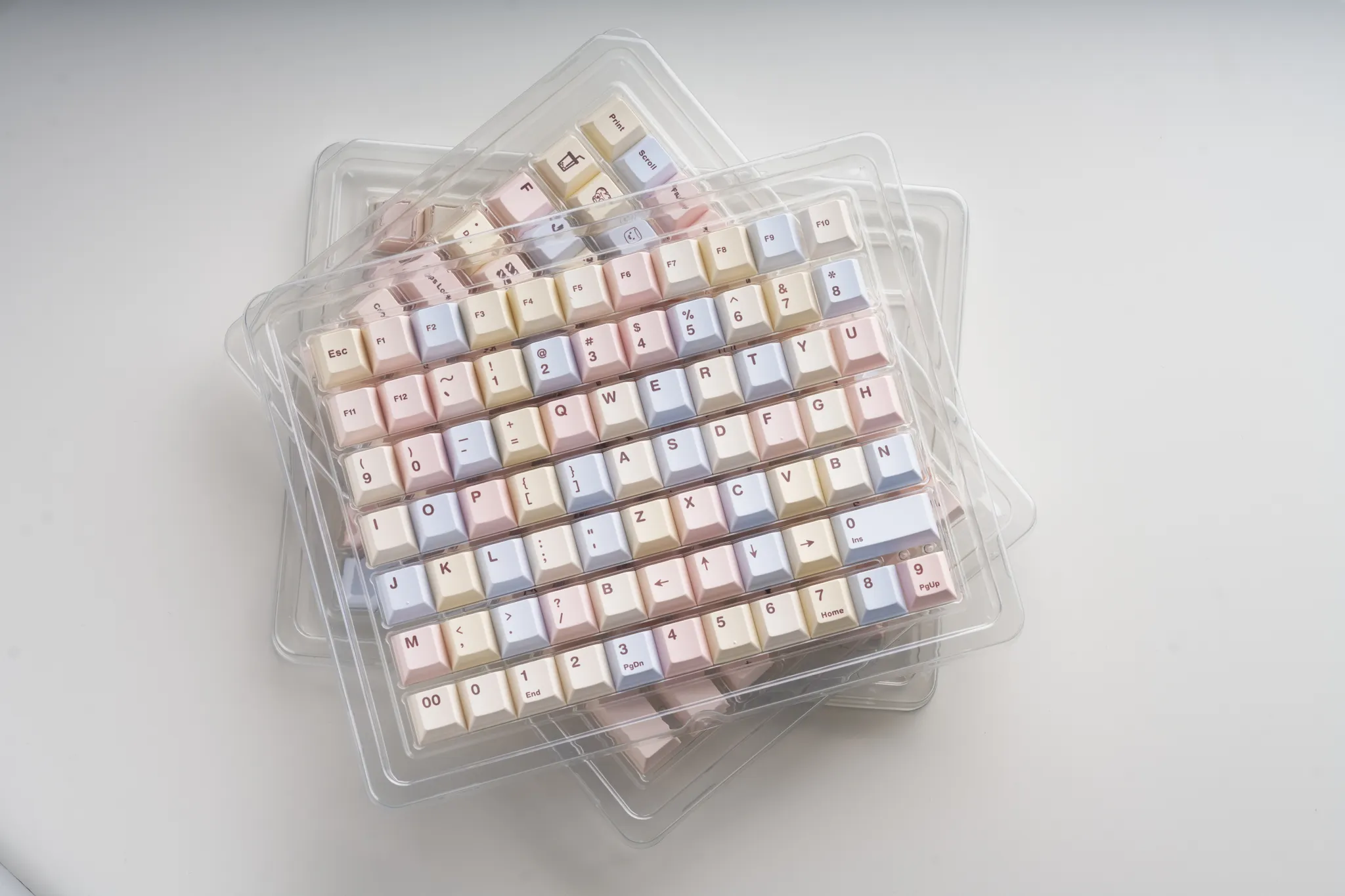 QK Bubble Tea Marshmallow PBT Dye-Sub Keycap SEt - Image 6