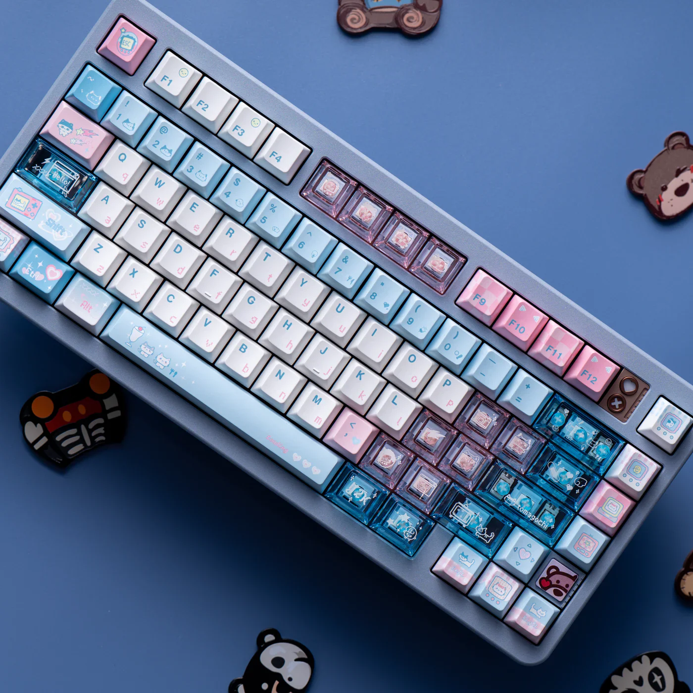 SOUL CAT ELECTRO MEOW PBT KEYCAP - Image 3