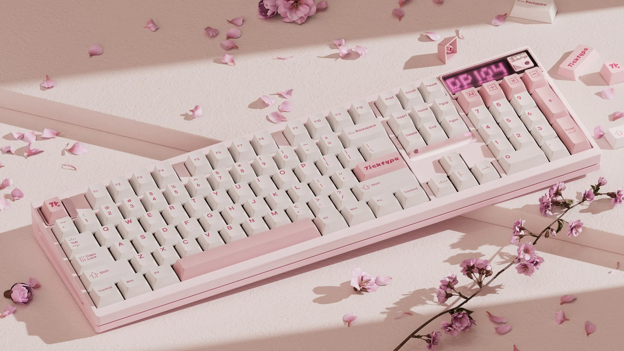 TICKTYPE DP104 FULL SIZE KEYBOARD KIT INSTOCK - Image 10