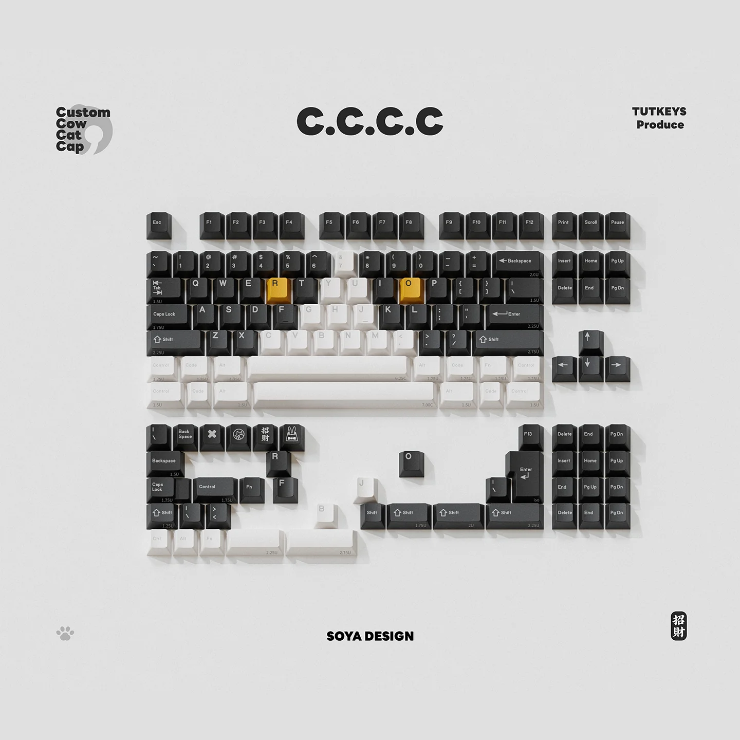 TUT C.C.C.C Keycap Set