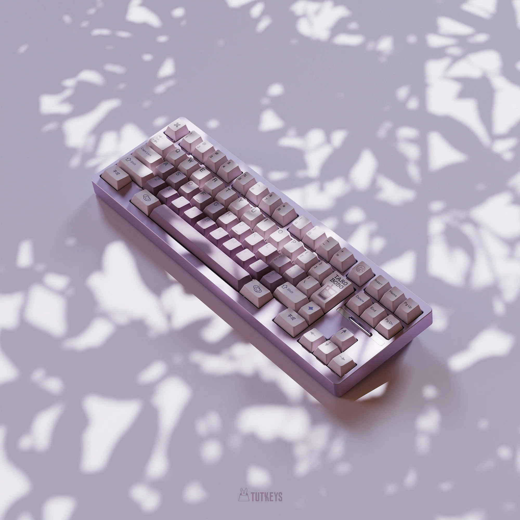 TUT Taro Bobo PBT Dye-Sub Keycap Set (Instock) - Image 3