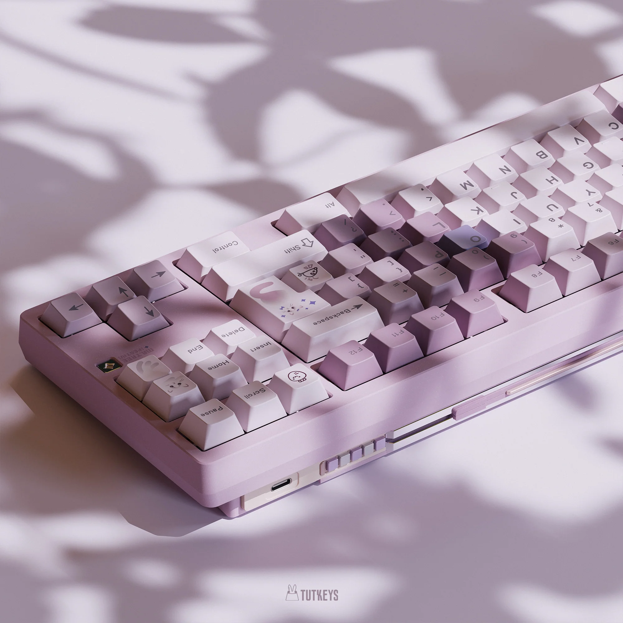 TUT Taro Bobo PBT Dye-Sub Keycap Set (Instock) - Image 6