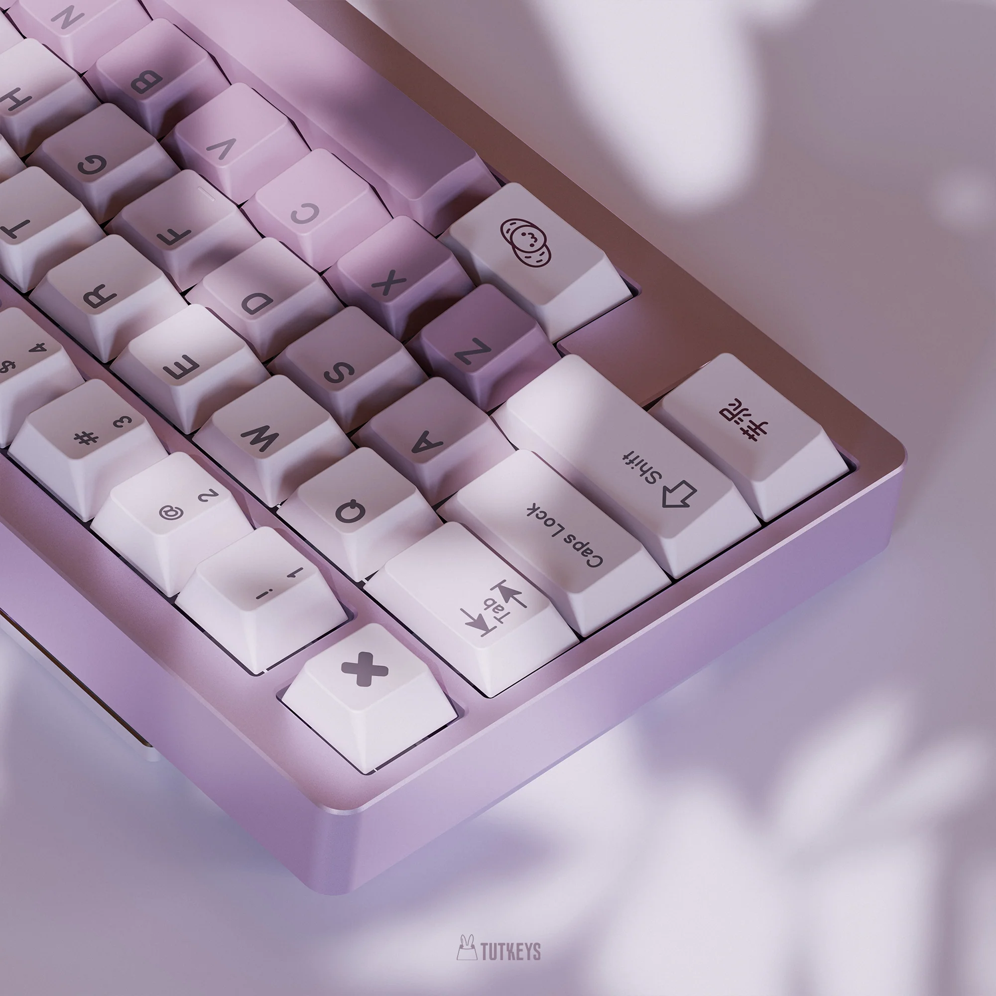 TUT Taro Bobo PBT Dye-Sub Keycap Set (Instock) - Image 7