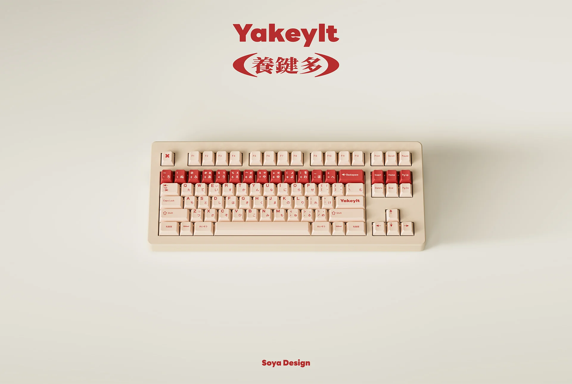 TUT YAKEYLT CHERRY PROFILE KEYCAPS SET R2 - Image 9