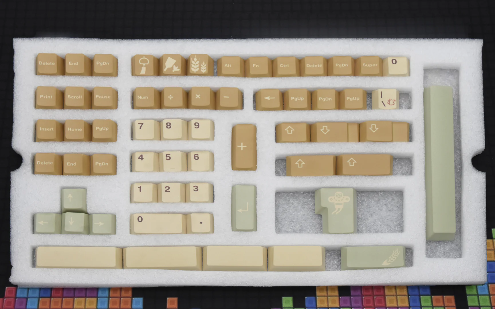 UNIKEYS PBT MAI LANG KEYCAP CHERRY PROFILE - Image 9
