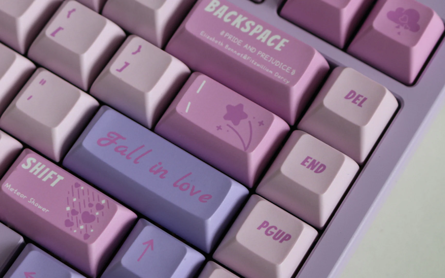 UNIKEYS ROMANTIC CRUSH KEYCAP KCA PROFILE - Image 4