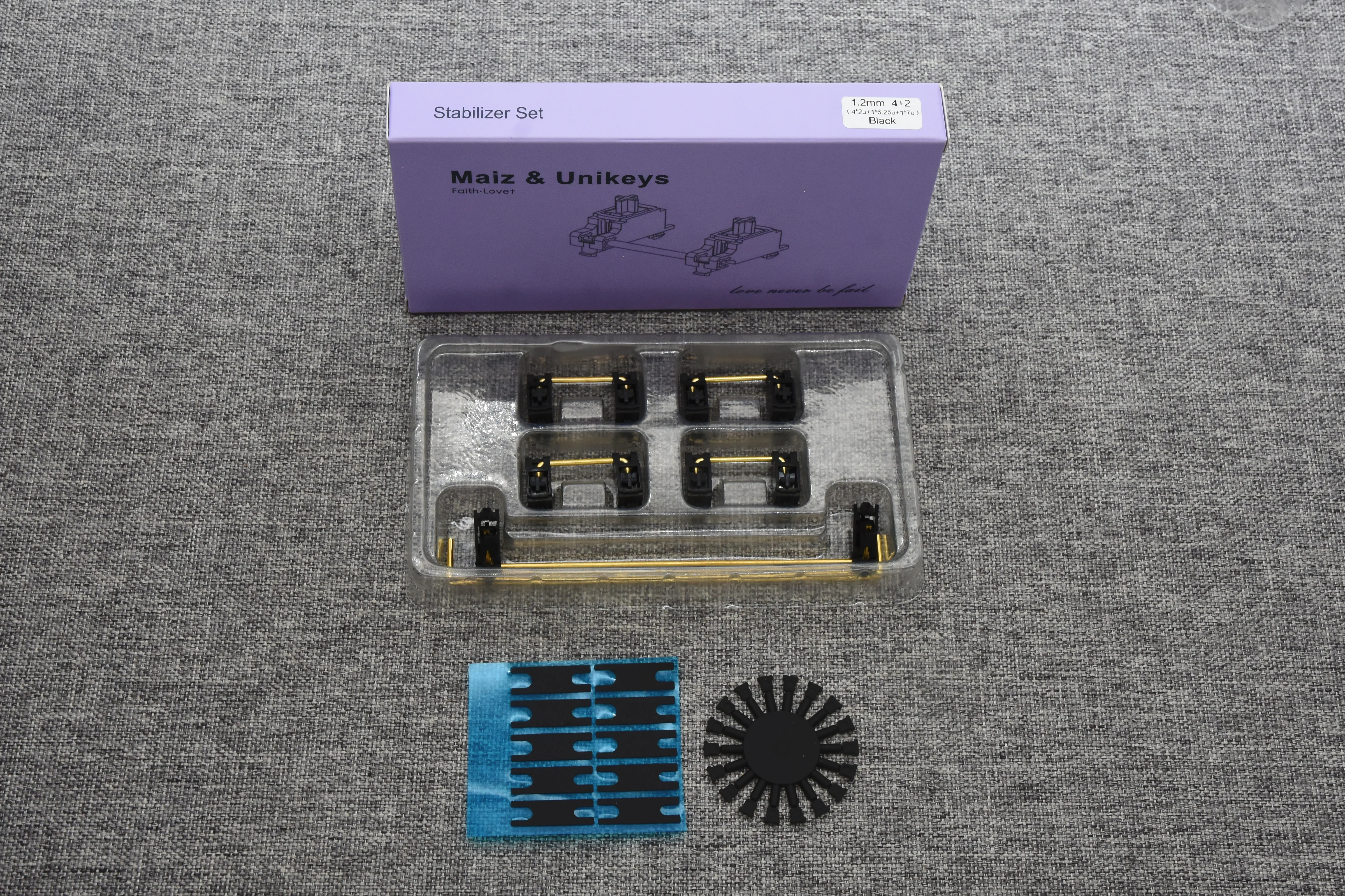 UNIKEYS X MAIZ PCB MOUNTED CLIP-IN STABILIZERS - Image 3