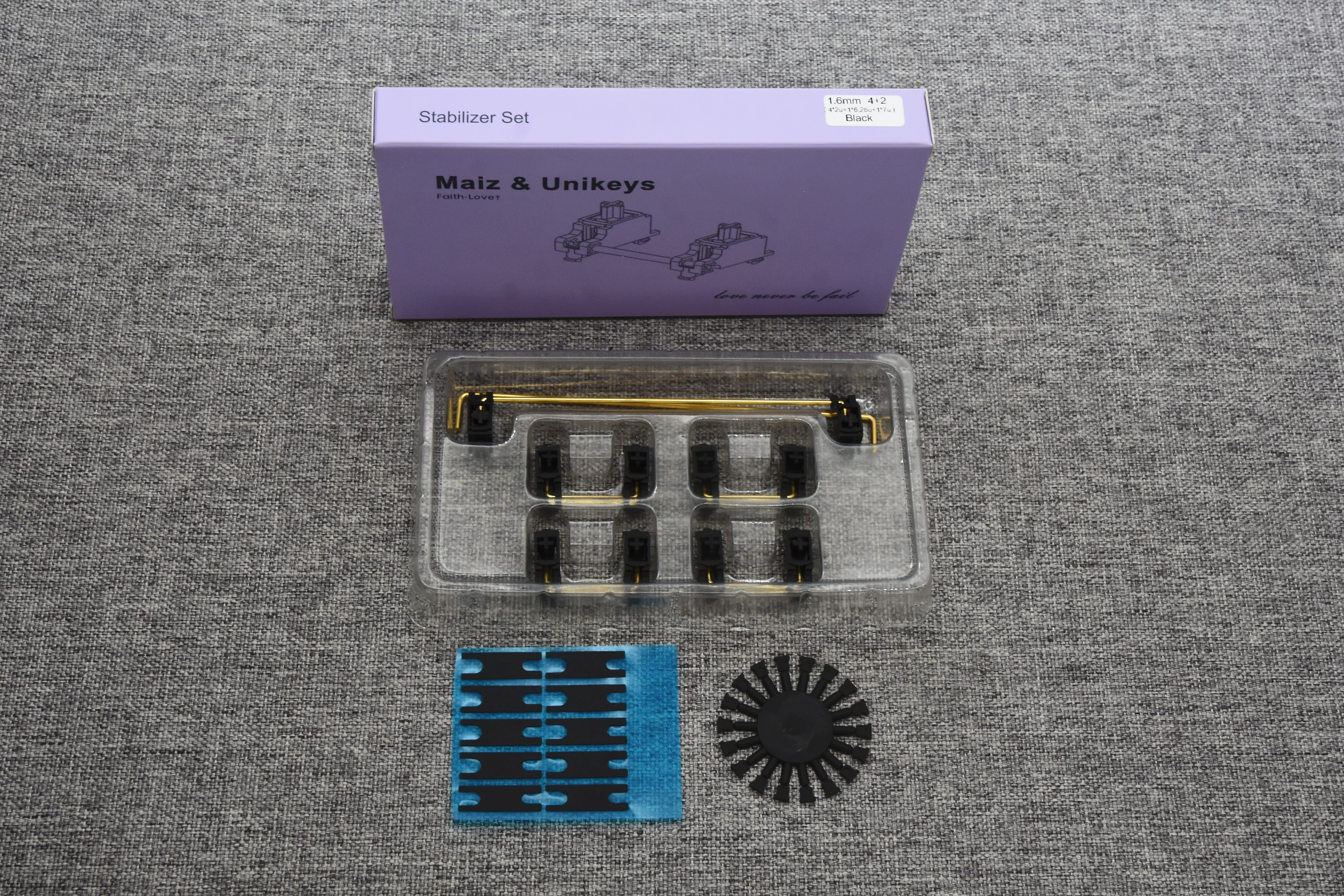 UNIKEYS X MAIZ PCB MOUNTED CLIP-IN STABILIZERS - Image 4
