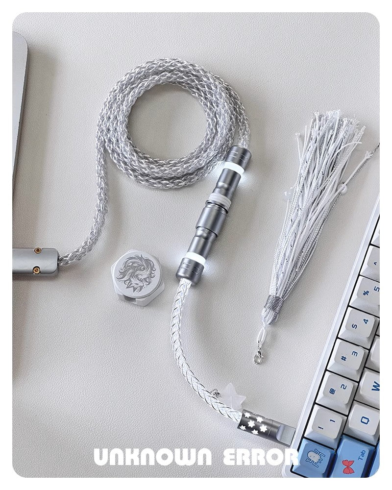 UNKNOWN ERROR 8KHZ HE GAMING KEYBOARD CABLE-WHITE FOX