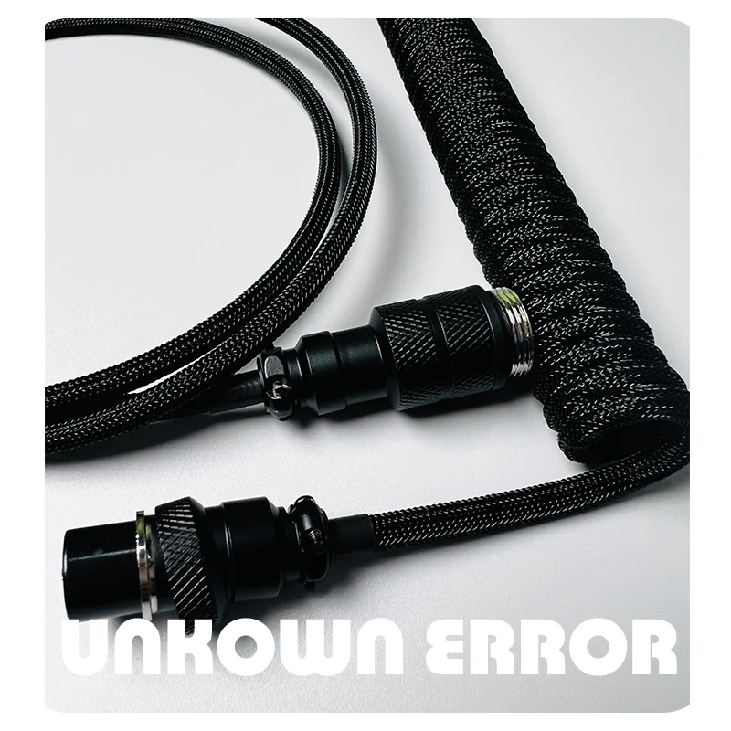 UNKNOWN ERROR COILED ARTISAN CABLE-BLACK - Image 3