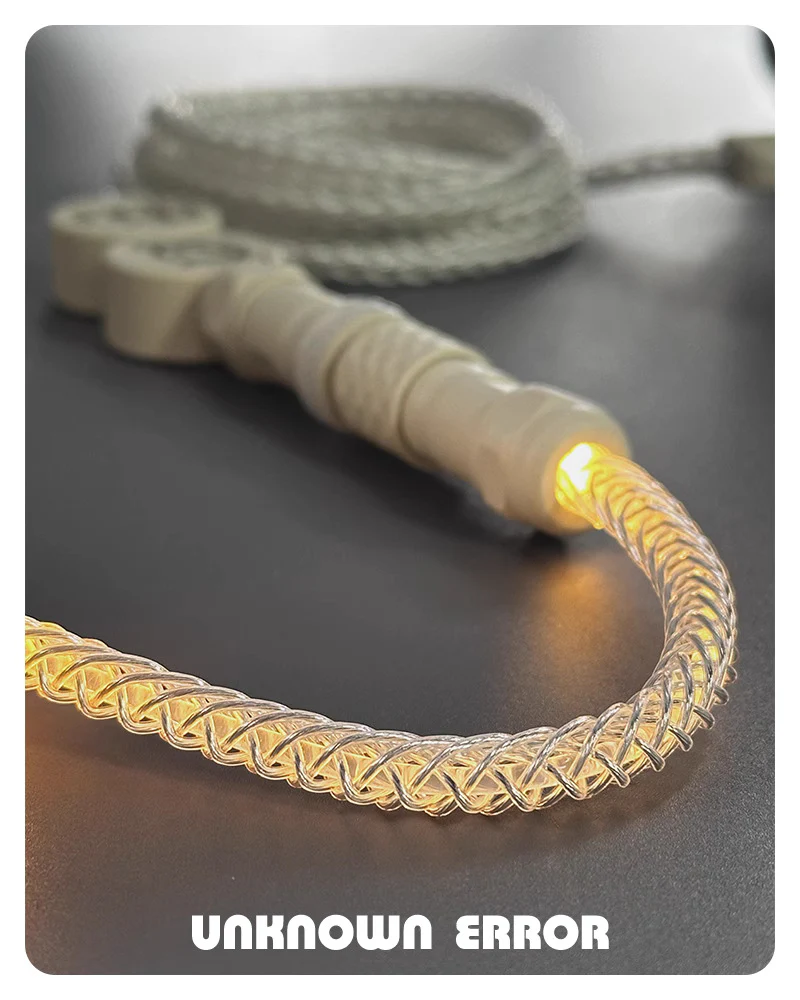 UNKNOWN ERROR COILED ARTISAN CABLE-IVORY WHITE - Image 2