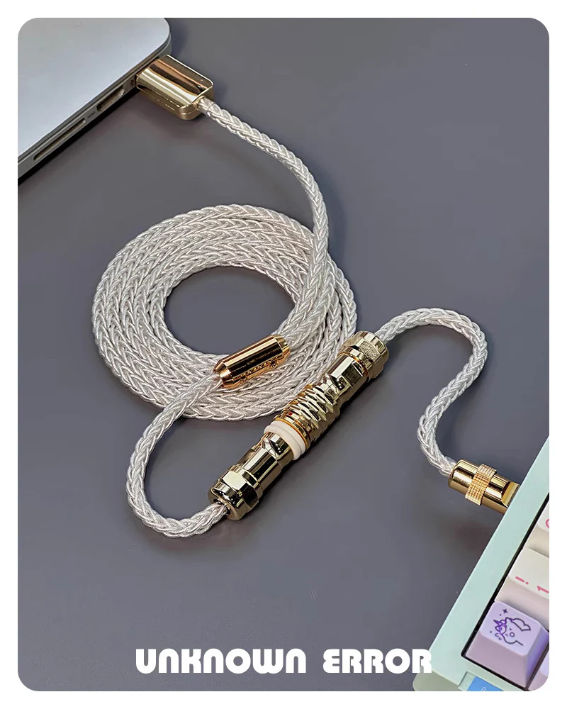 UNKNOWN ERROR COILED ARTISAN CABLE-OCC GOLD