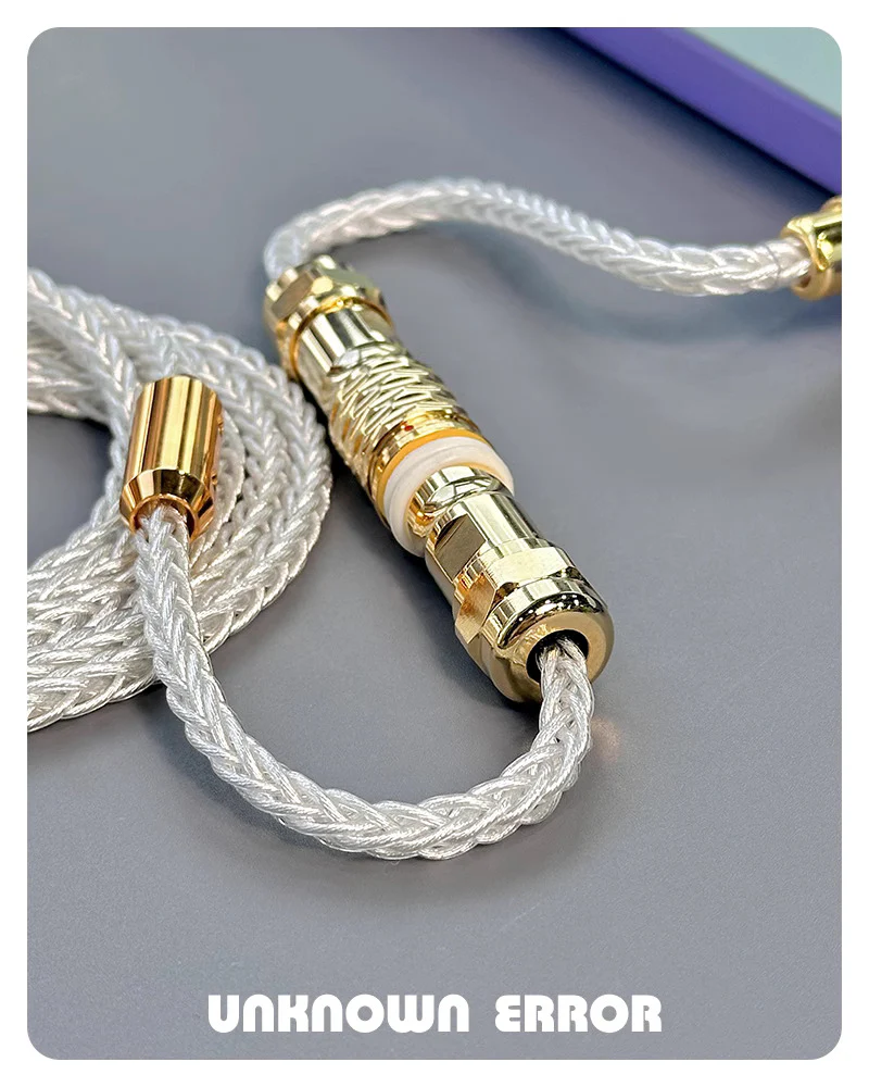 UNKNOWN ERROR COILED ARTISAN CABLE-OCC GOLD - Image 2
