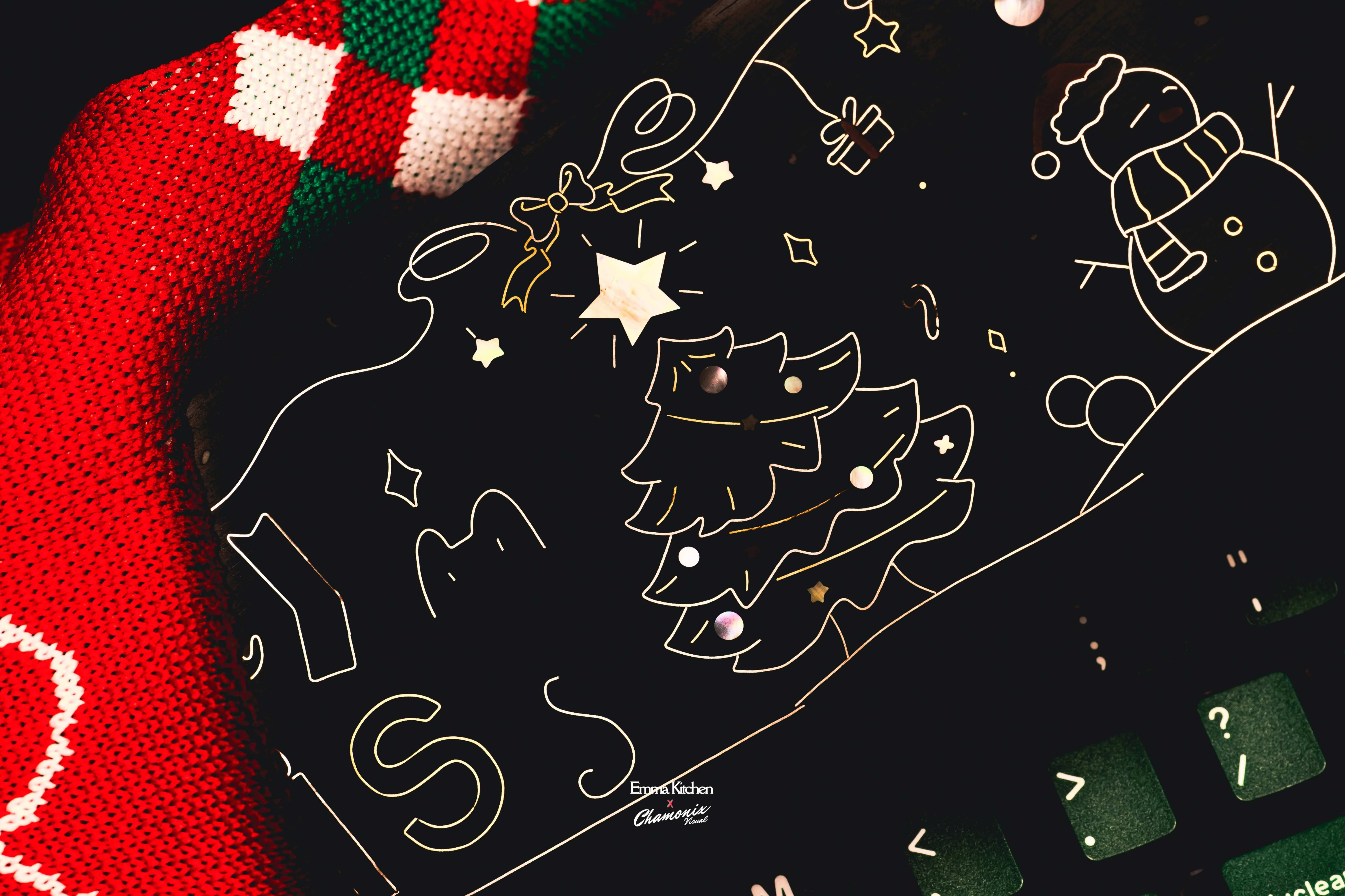 XIYAN CHRISTMAS EVE WRIST REST Instock - Image 7